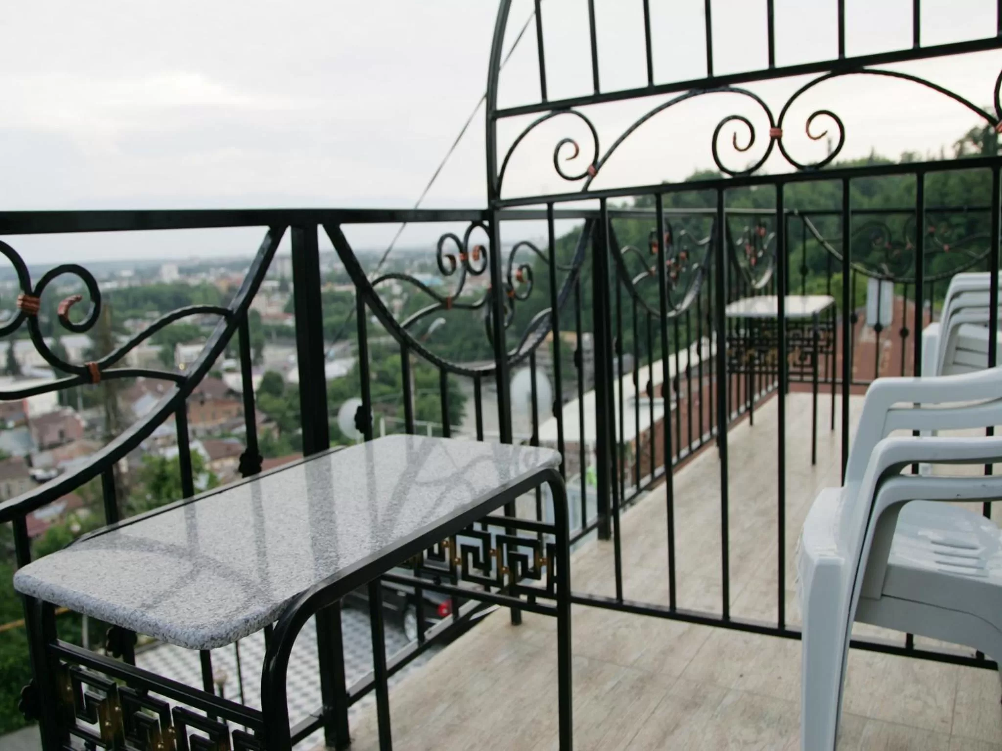 Balcony/Terrace in Hotel Tskhumi