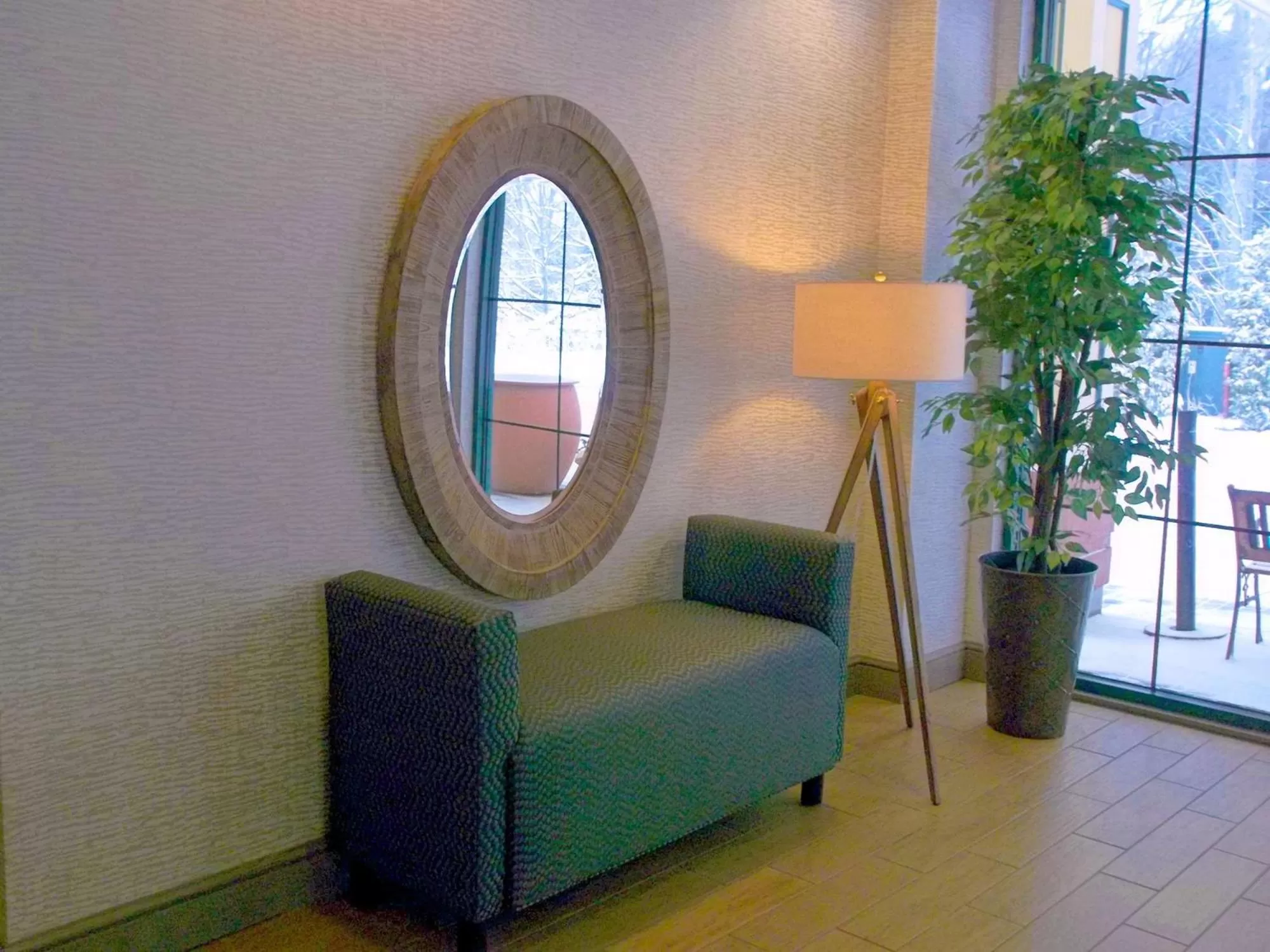Lobby or reception in Hampton Inn Freeport/Brunswick