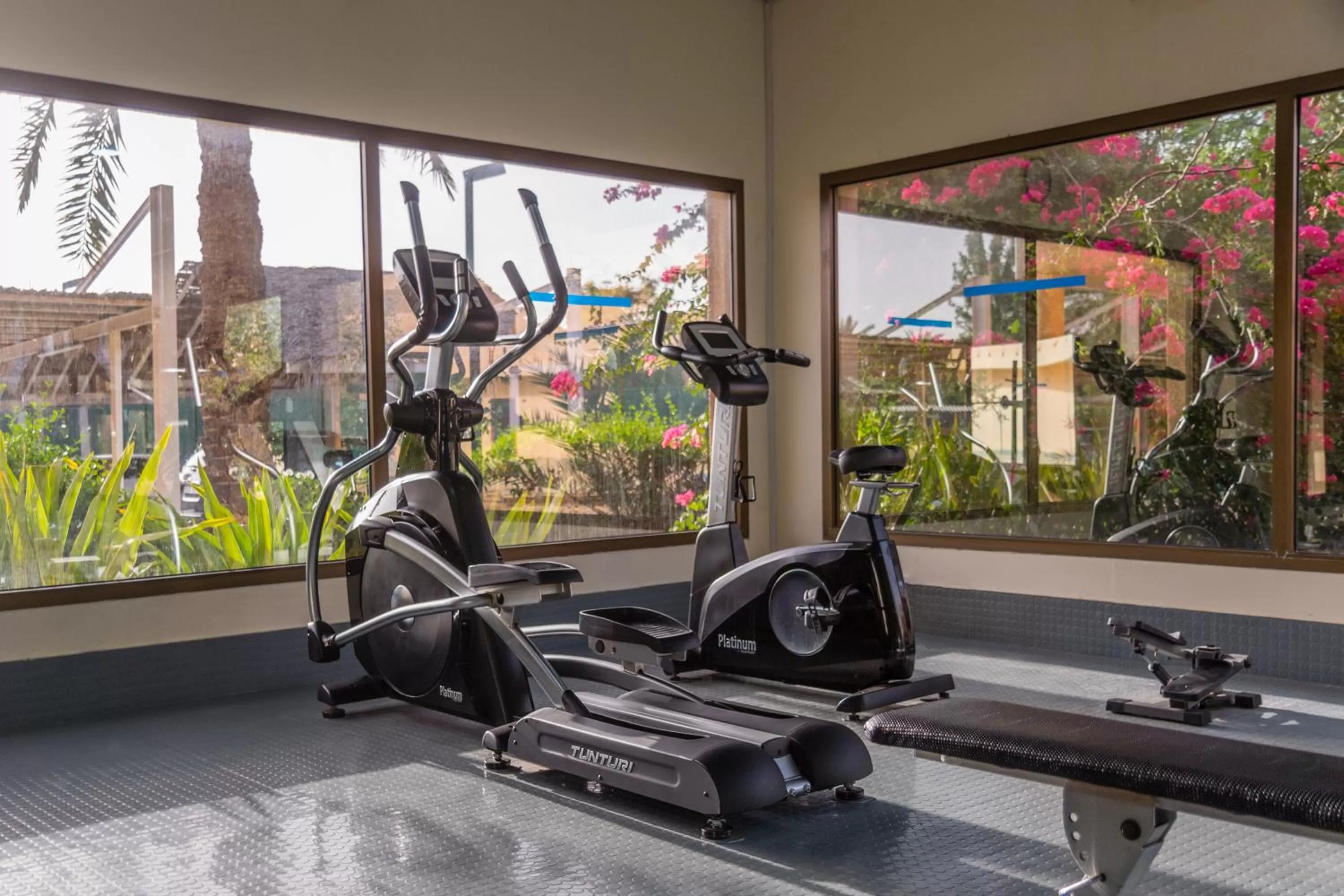 Fitness centre/facilities in BM Beach Resort