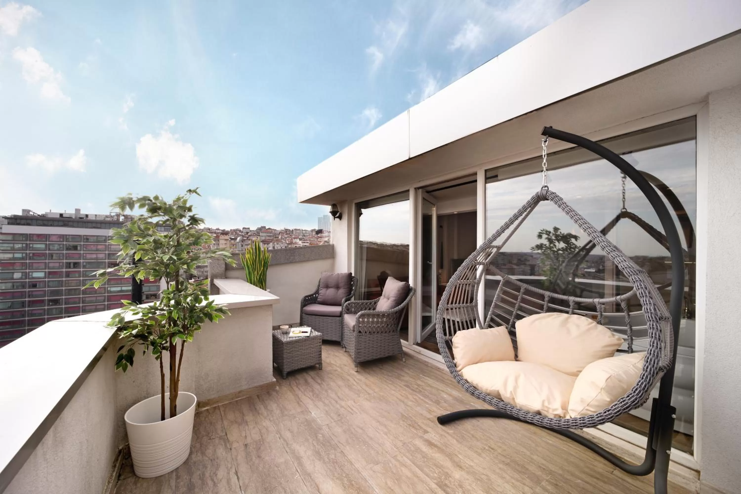 Balcony/Terrace in Harbiye Residence