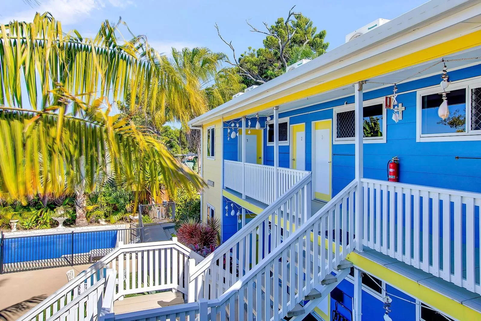 Balcony/Terrace in Coral Inn Boutique Motel