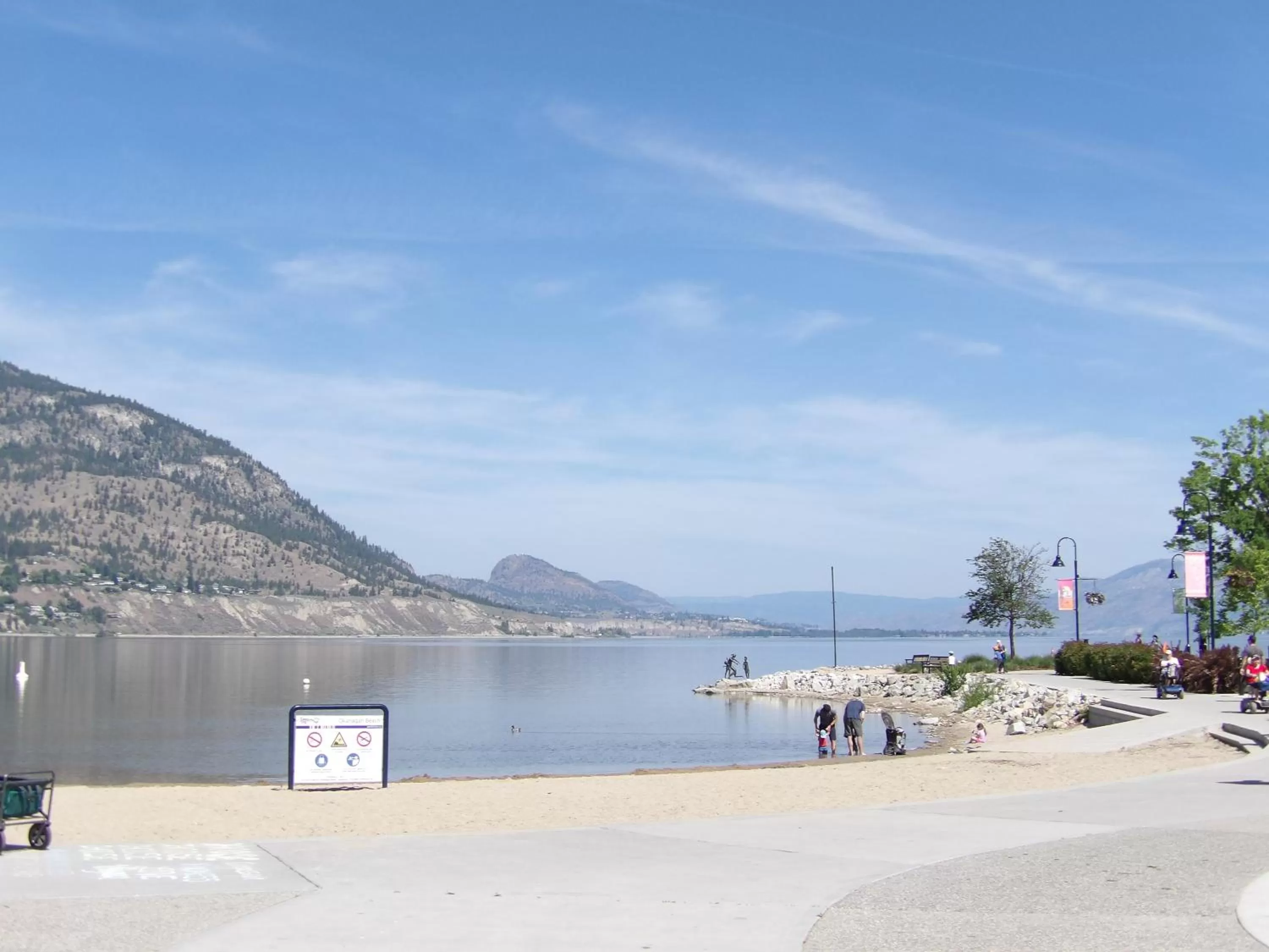 Natural landscape in Okanagan Lakefront Resort