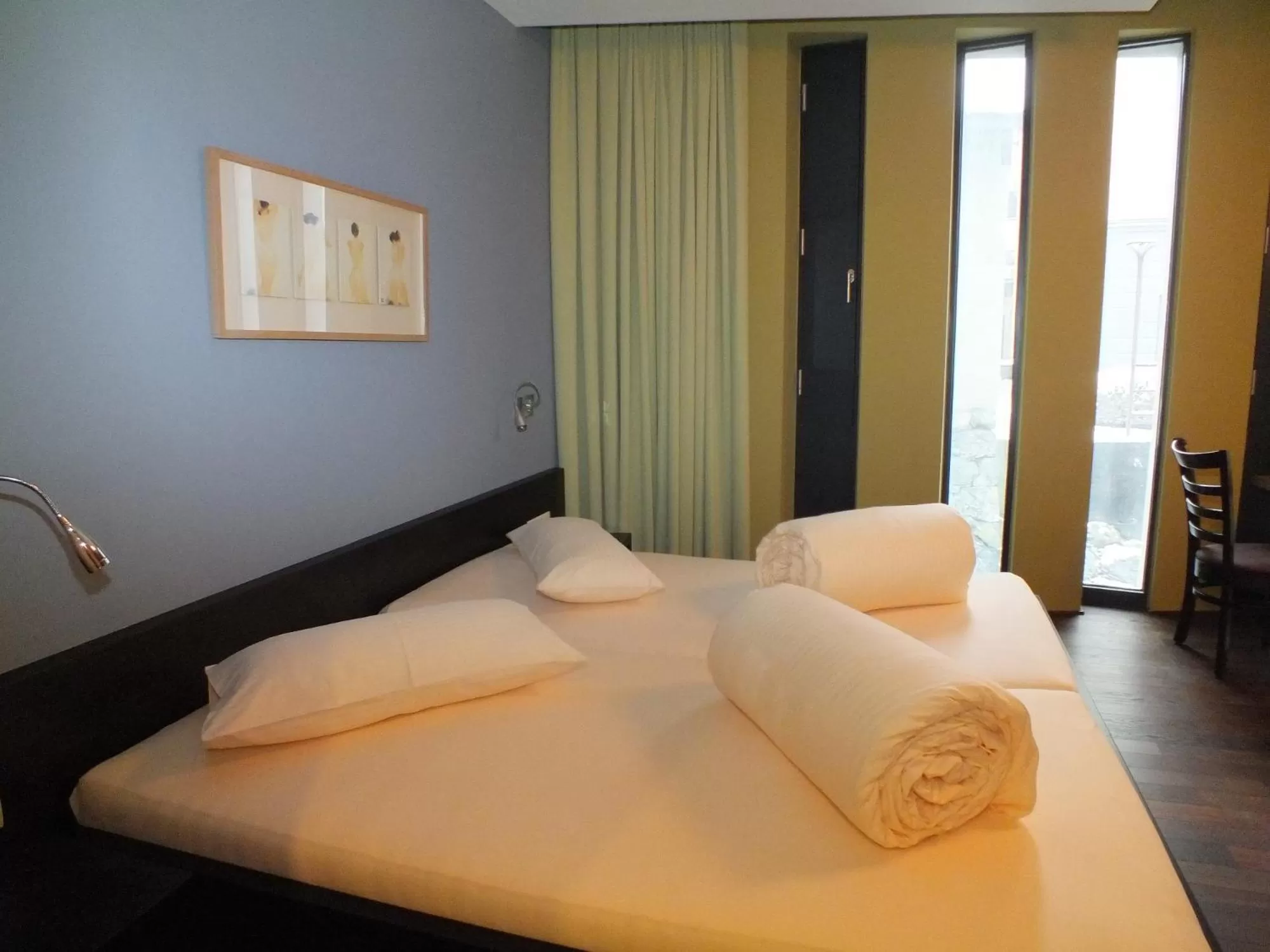 Bed in Businesshotel Valerian