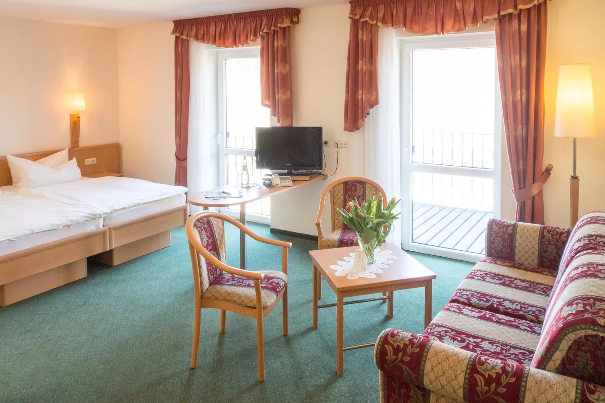 Day, Bed in Landhotel Rittersgrün