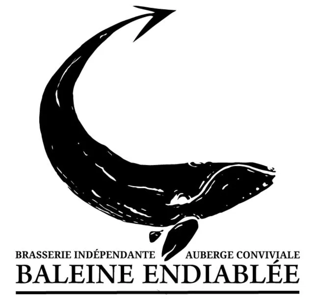 Property Logo/Sign in La Baleine Endiablée Microbrasserie