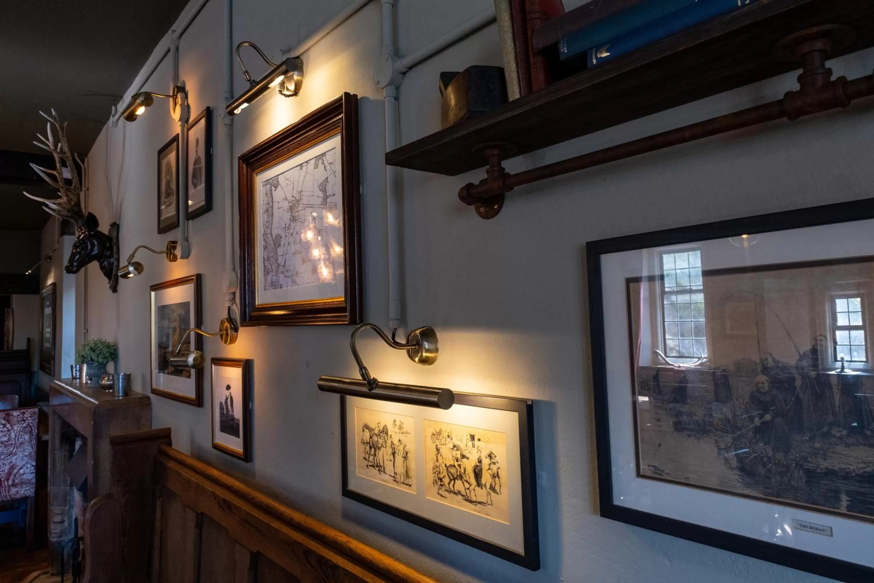 Dining area in Kings Arms