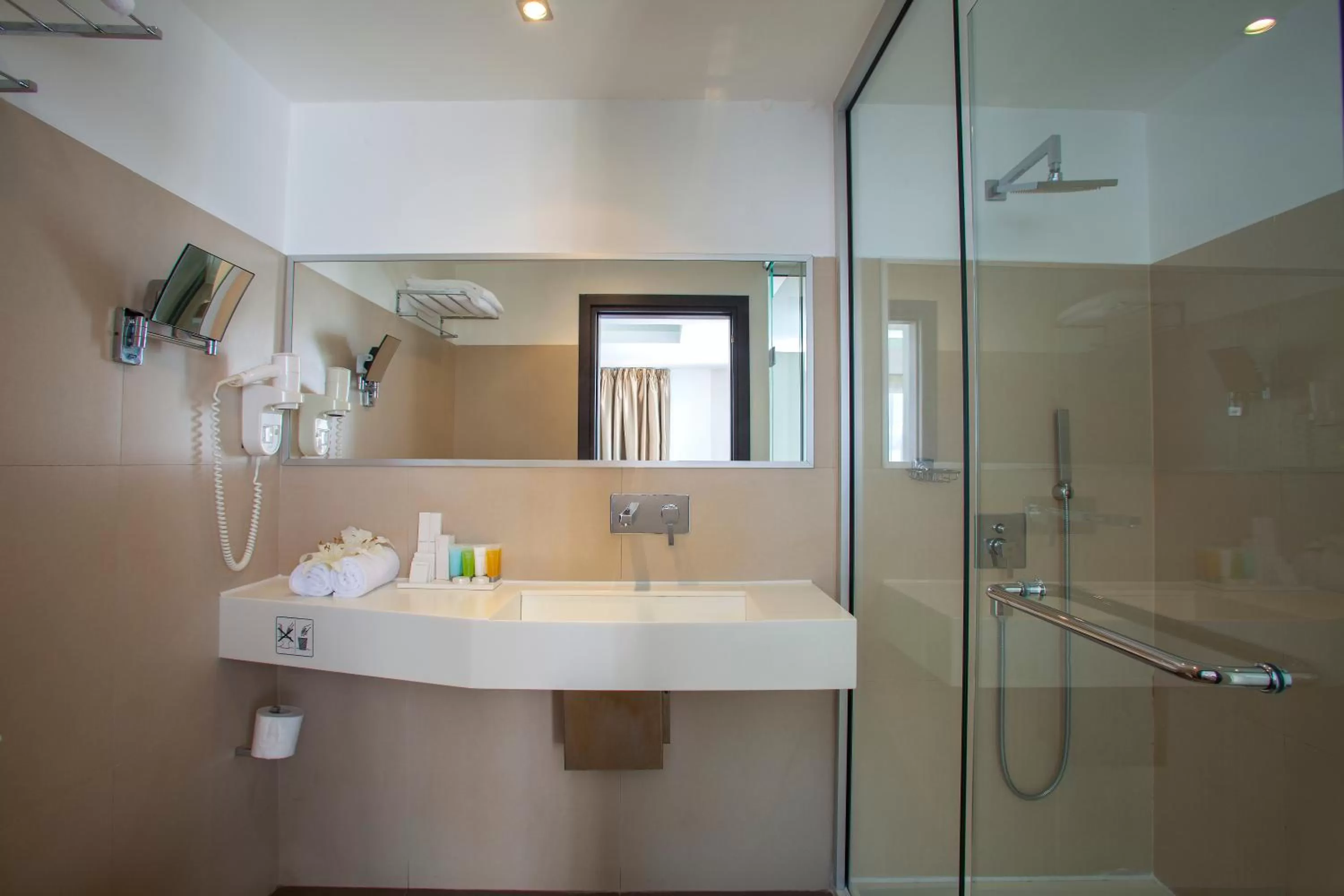 Shower in Amorgos Boutique Hotel