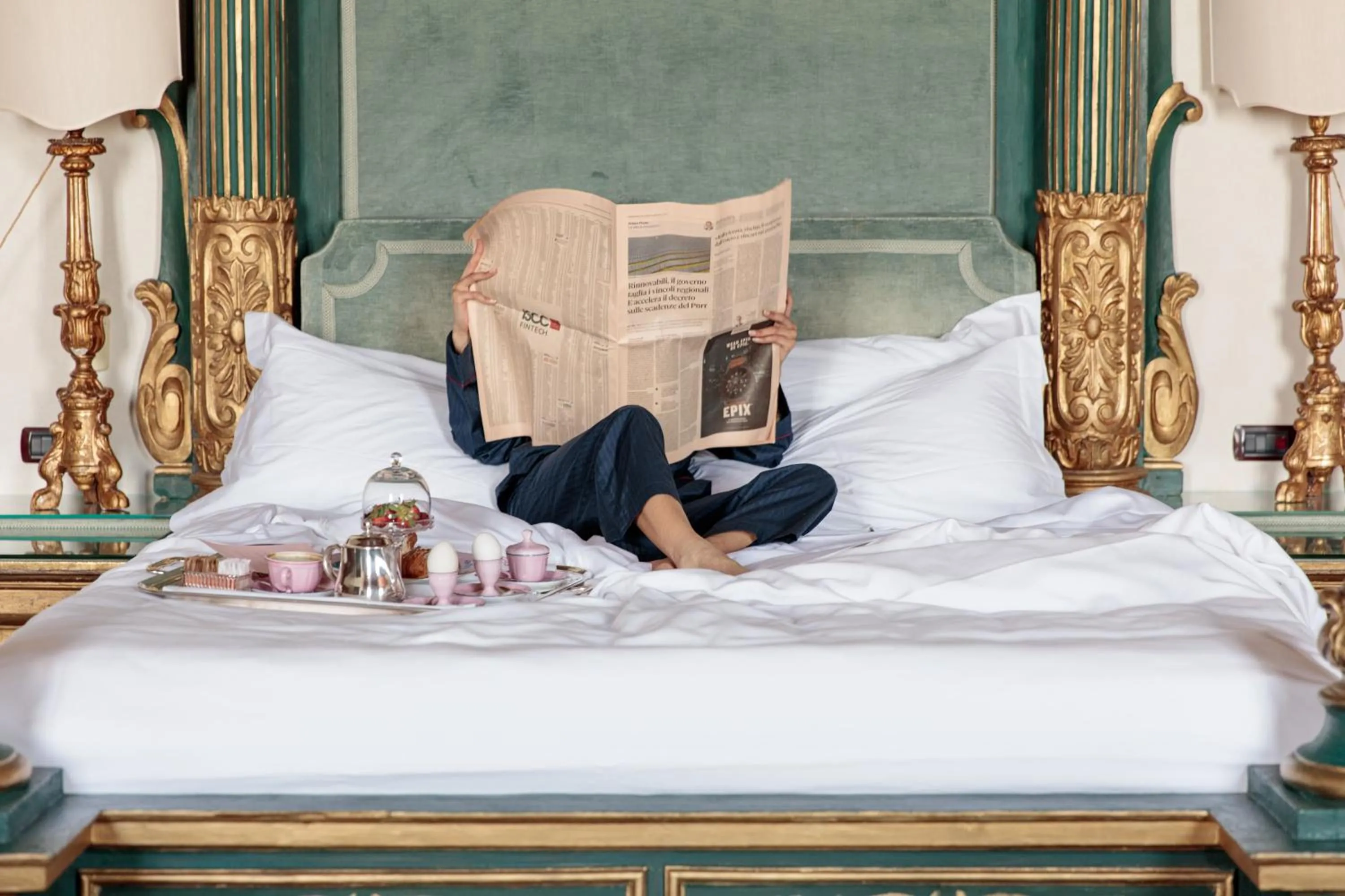 Bedroom, Bed in La Posta Vecchia Hotel