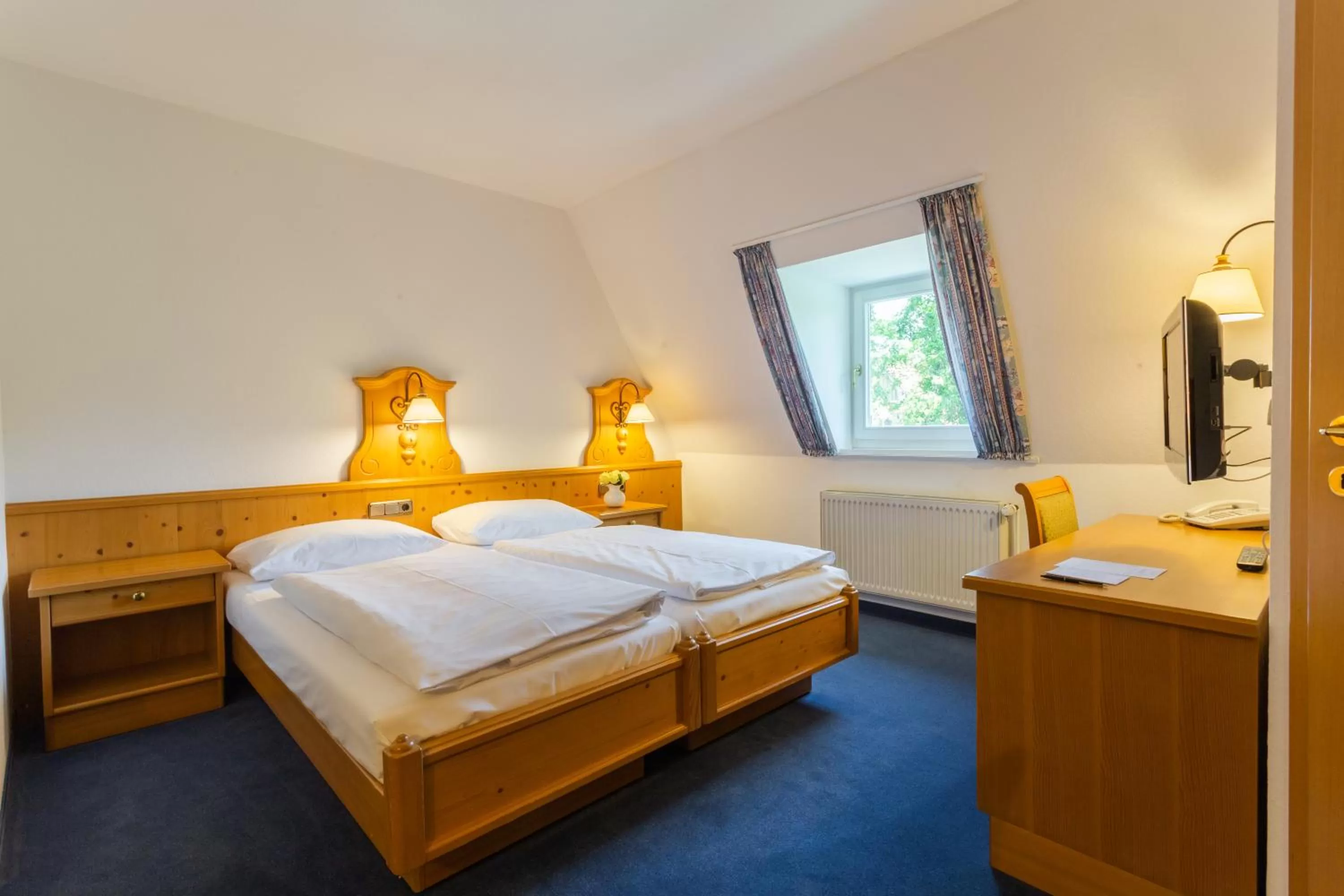 Bed in Hotel Erbprinzenpalais