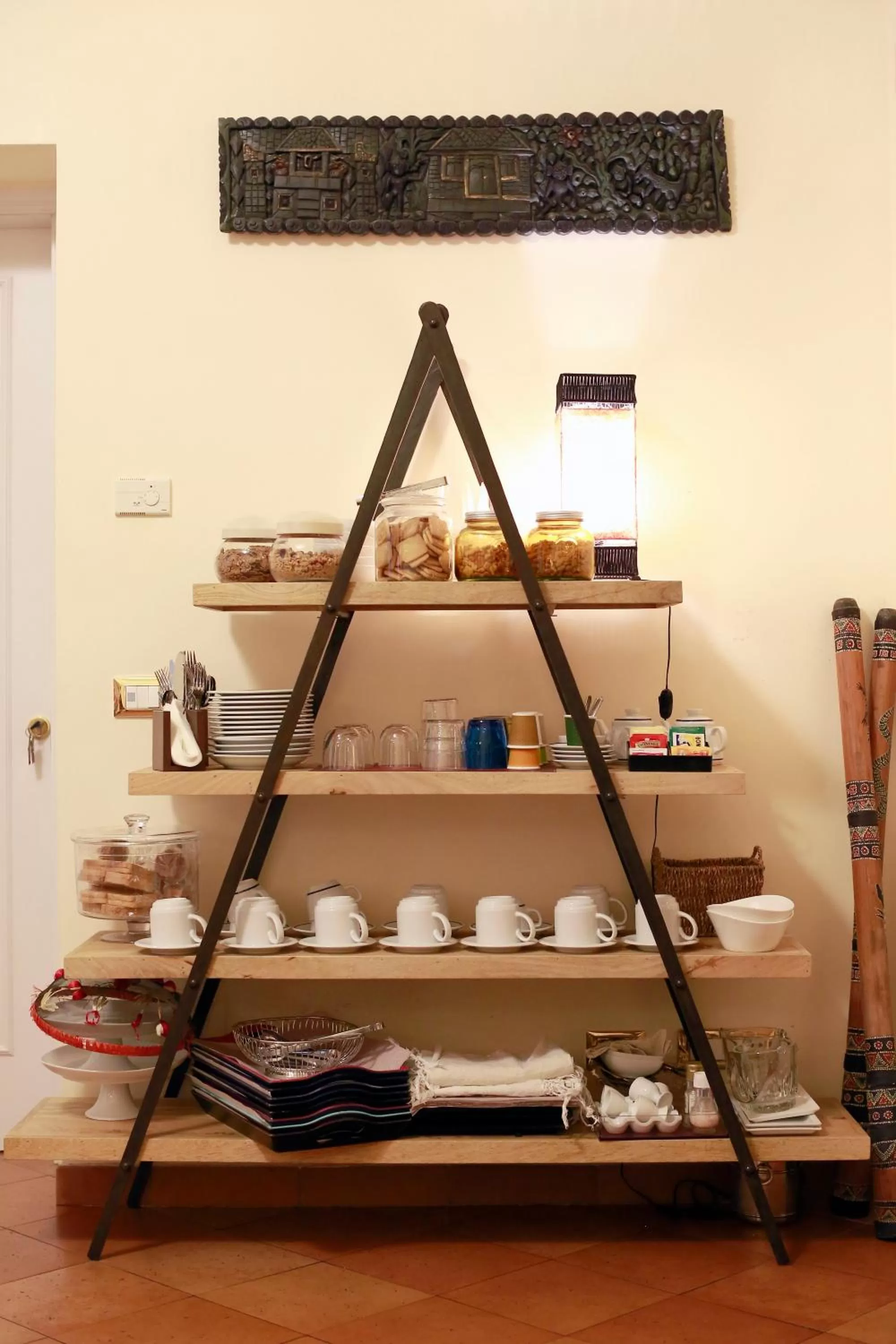 Communal kitchen in Residenza Gens Julia