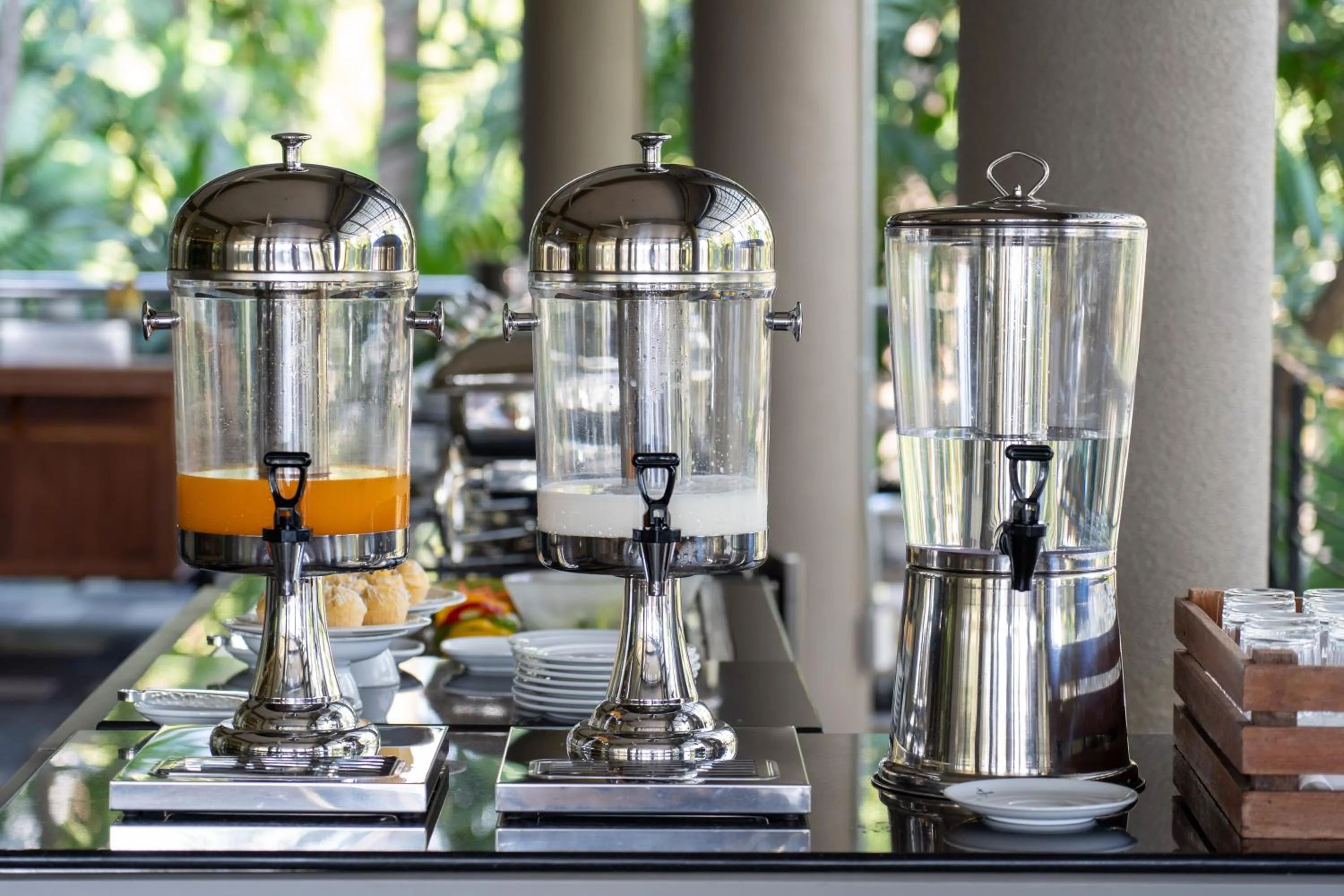 Food and drinks in The Grand Riverside Hotel