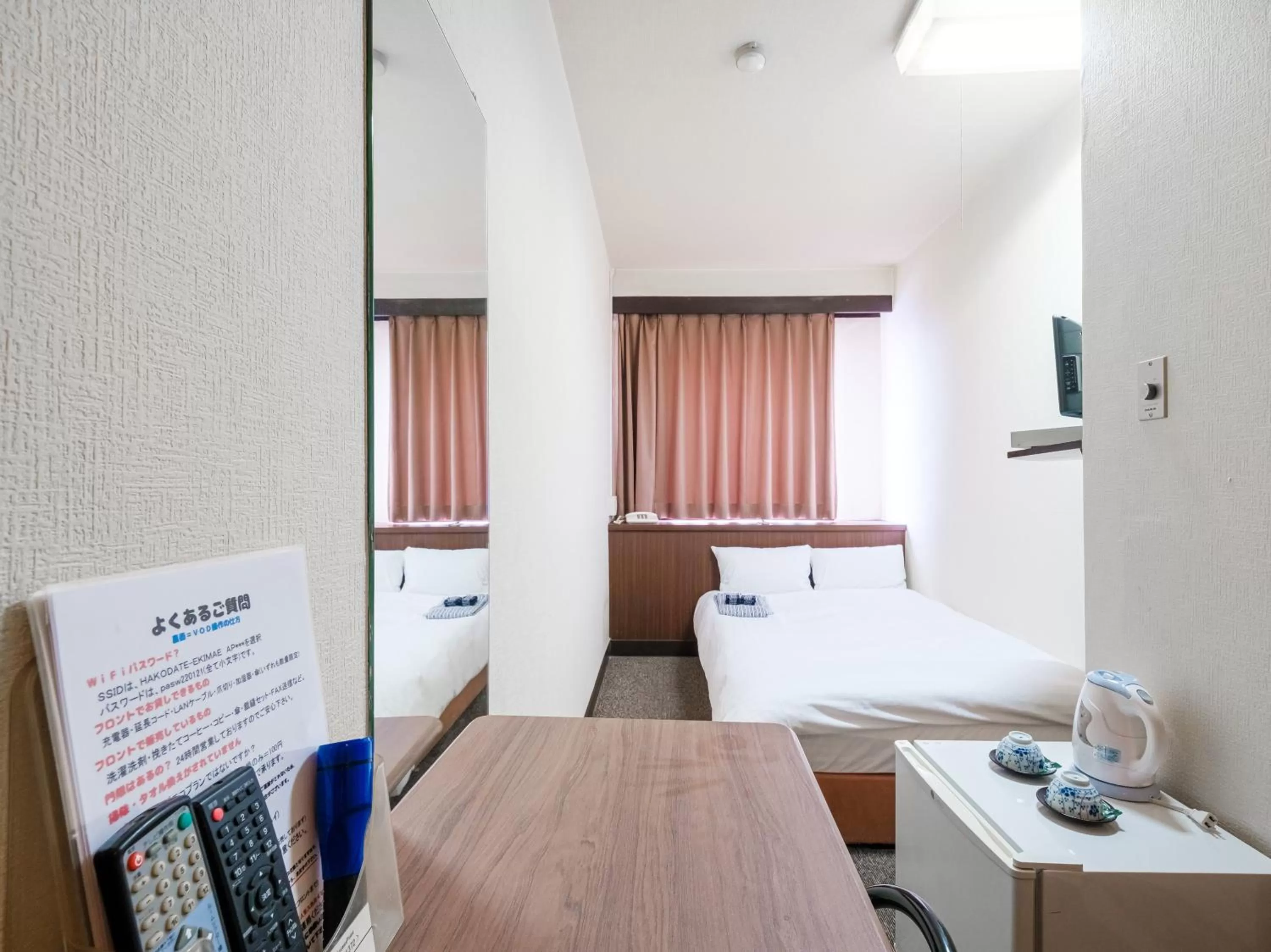 Bed in Tabist Hotel Tetora Hakodate Station