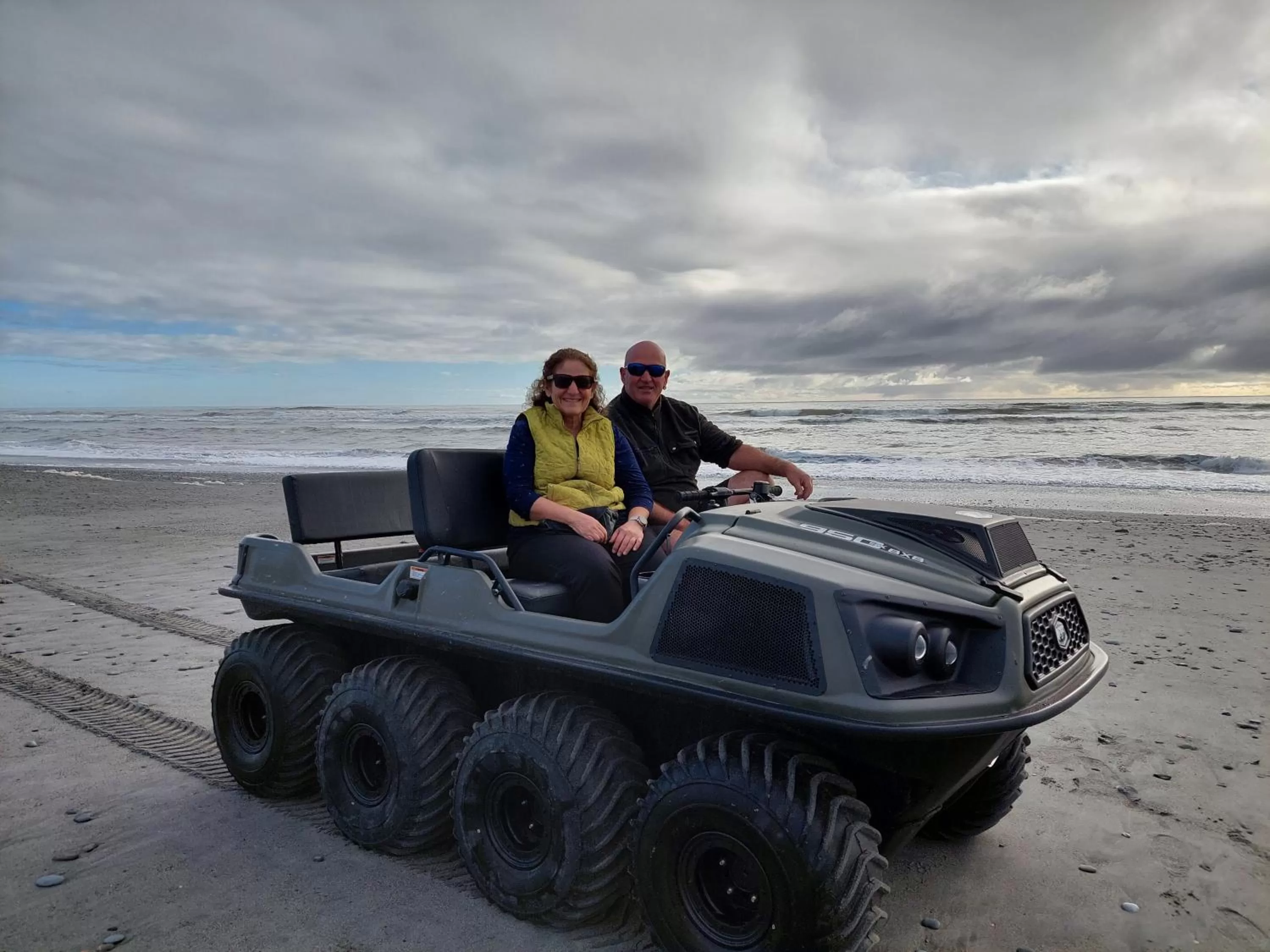 Beach in Awatuna Sunset Lodge