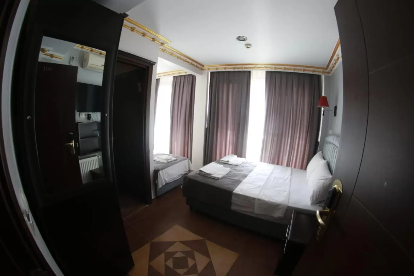 Photo of the whole room, Bed in Ares Hotel