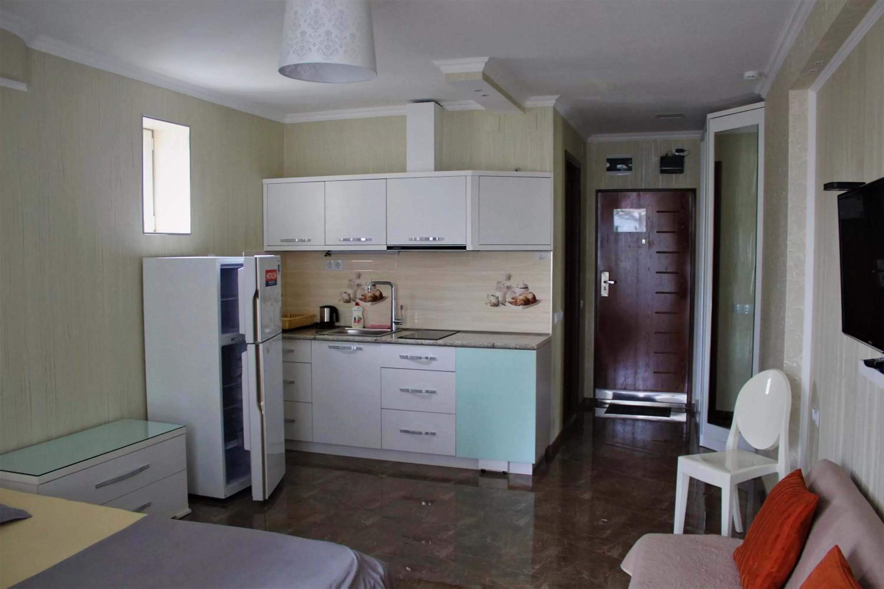 Kitchen/Kitchenette in Orbi Lux Apartment
