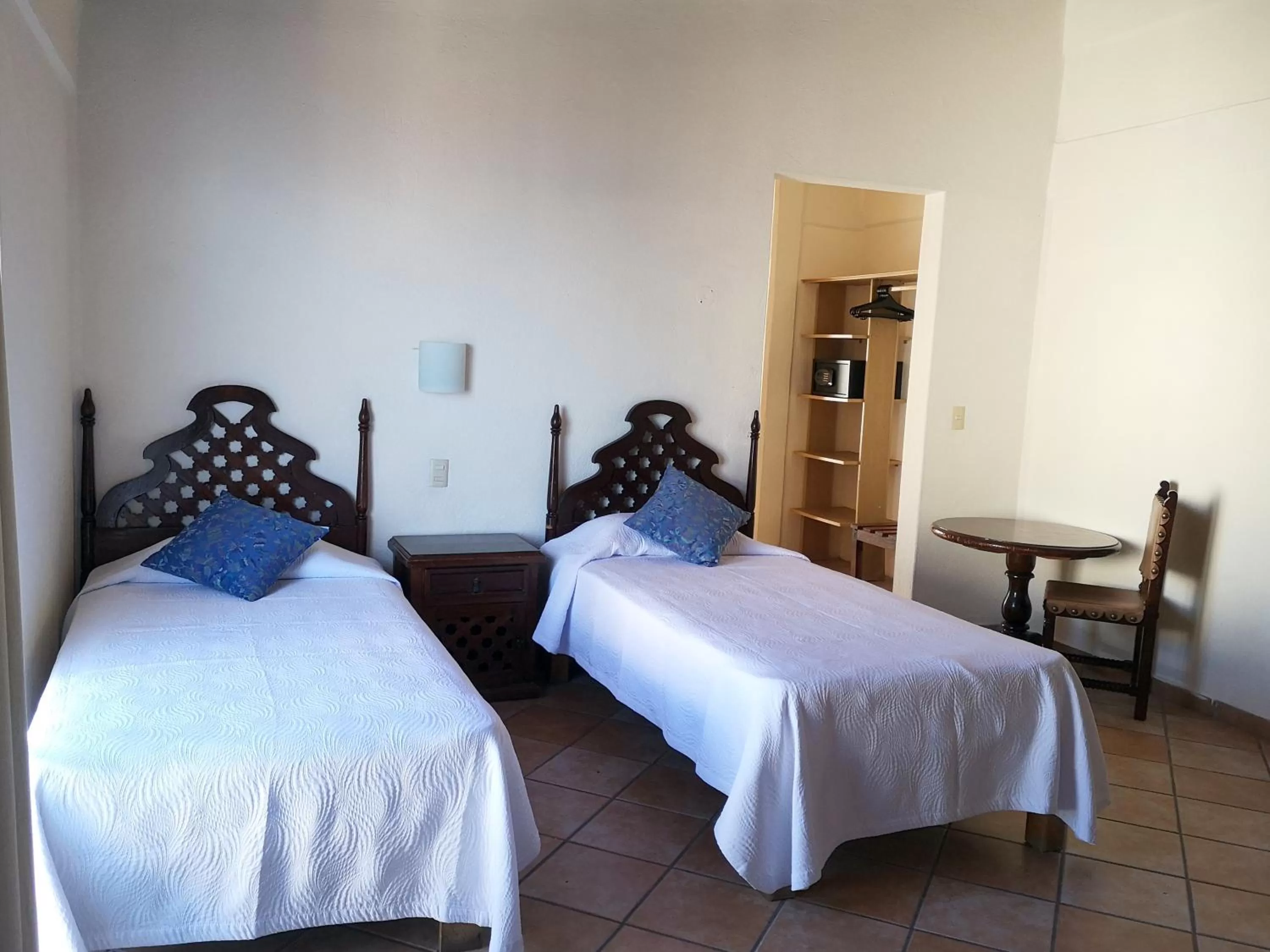 Bed in Hotel El Pescador