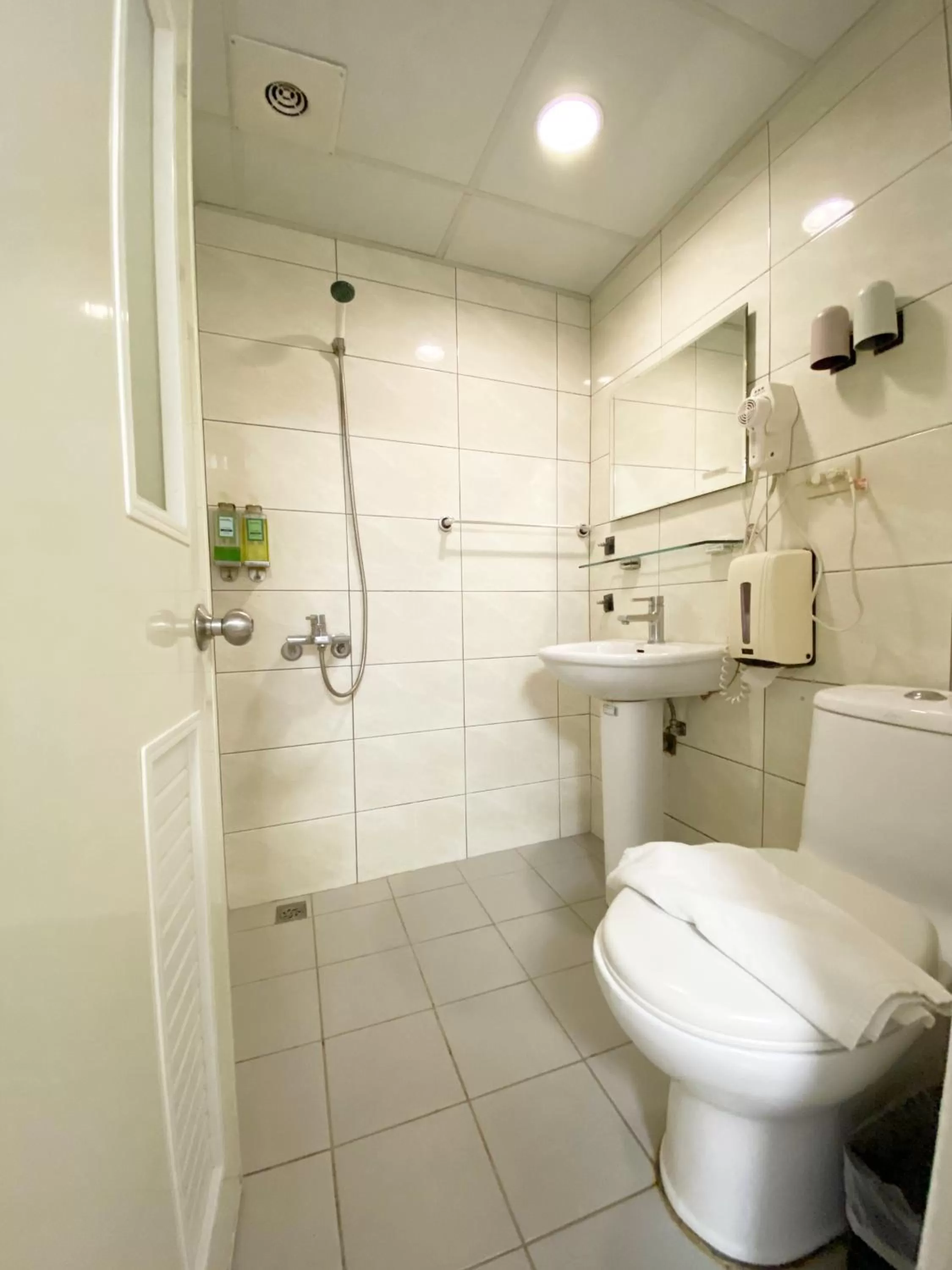 Toilet in Sharon Inn