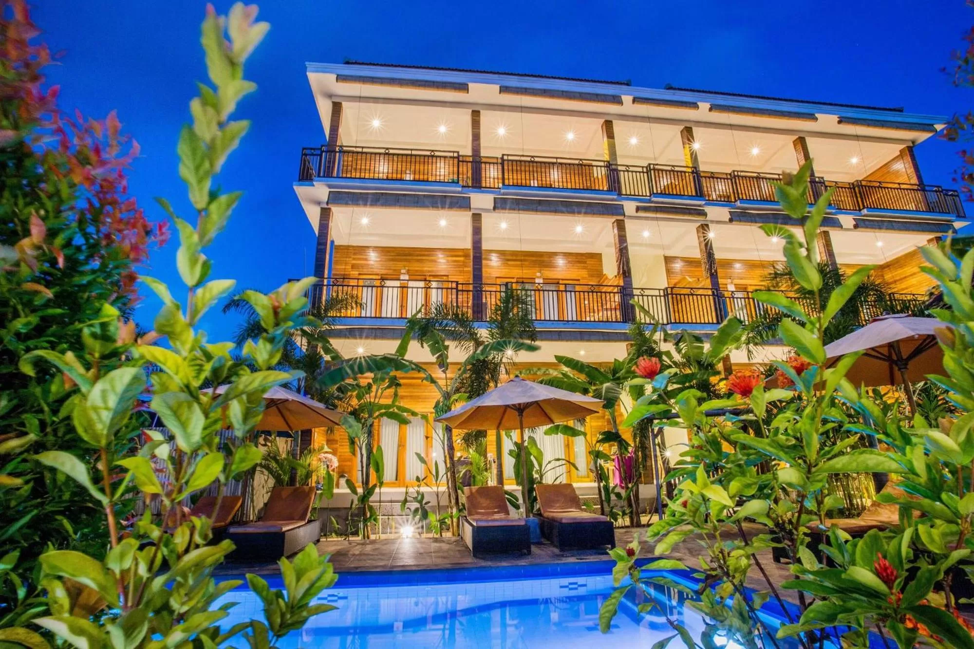 Ocean View Double Room in Dinatah Lembongan Villas