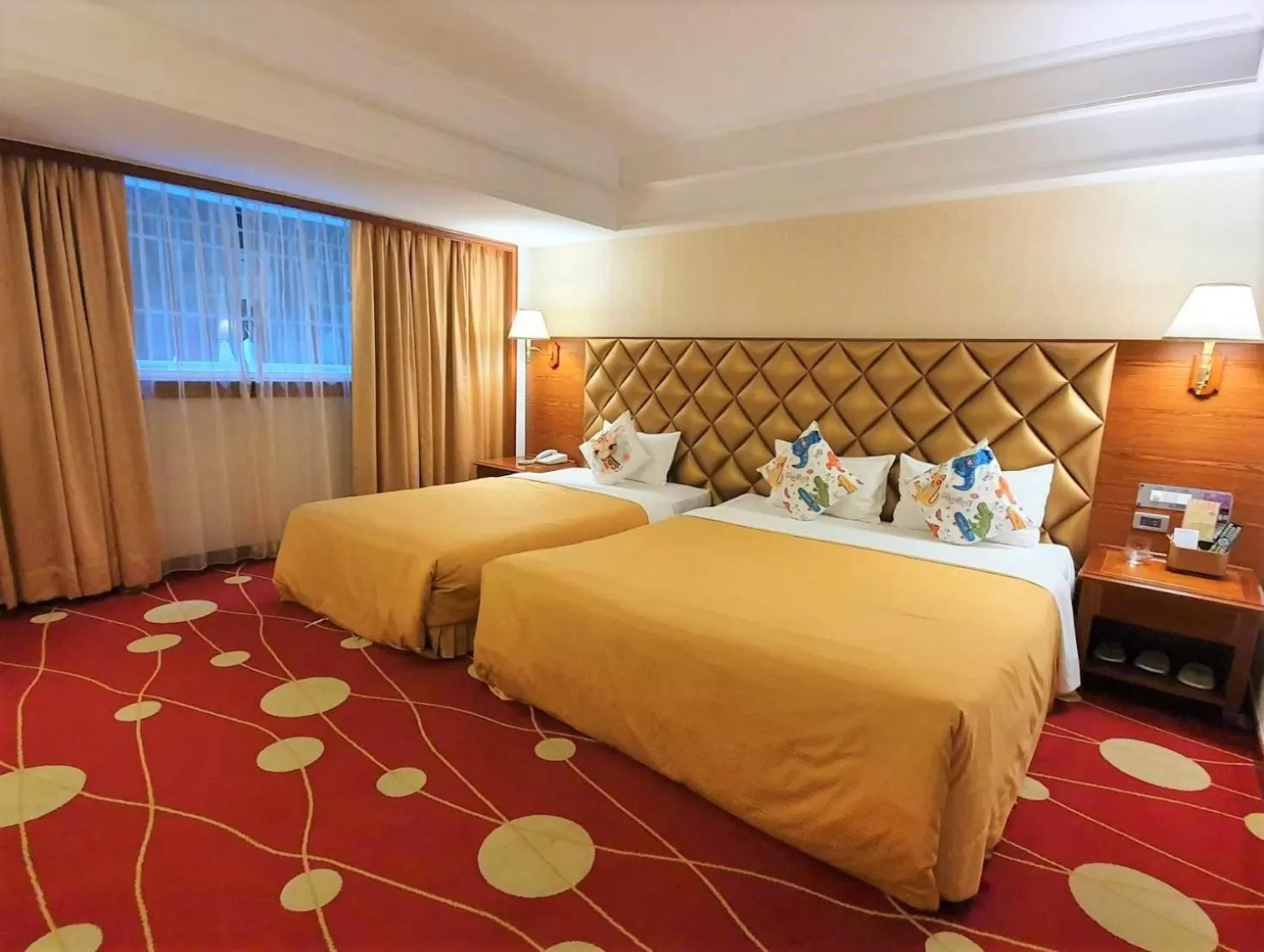 Photo of the whole room, Bed in Chyuan Du Spring Resort