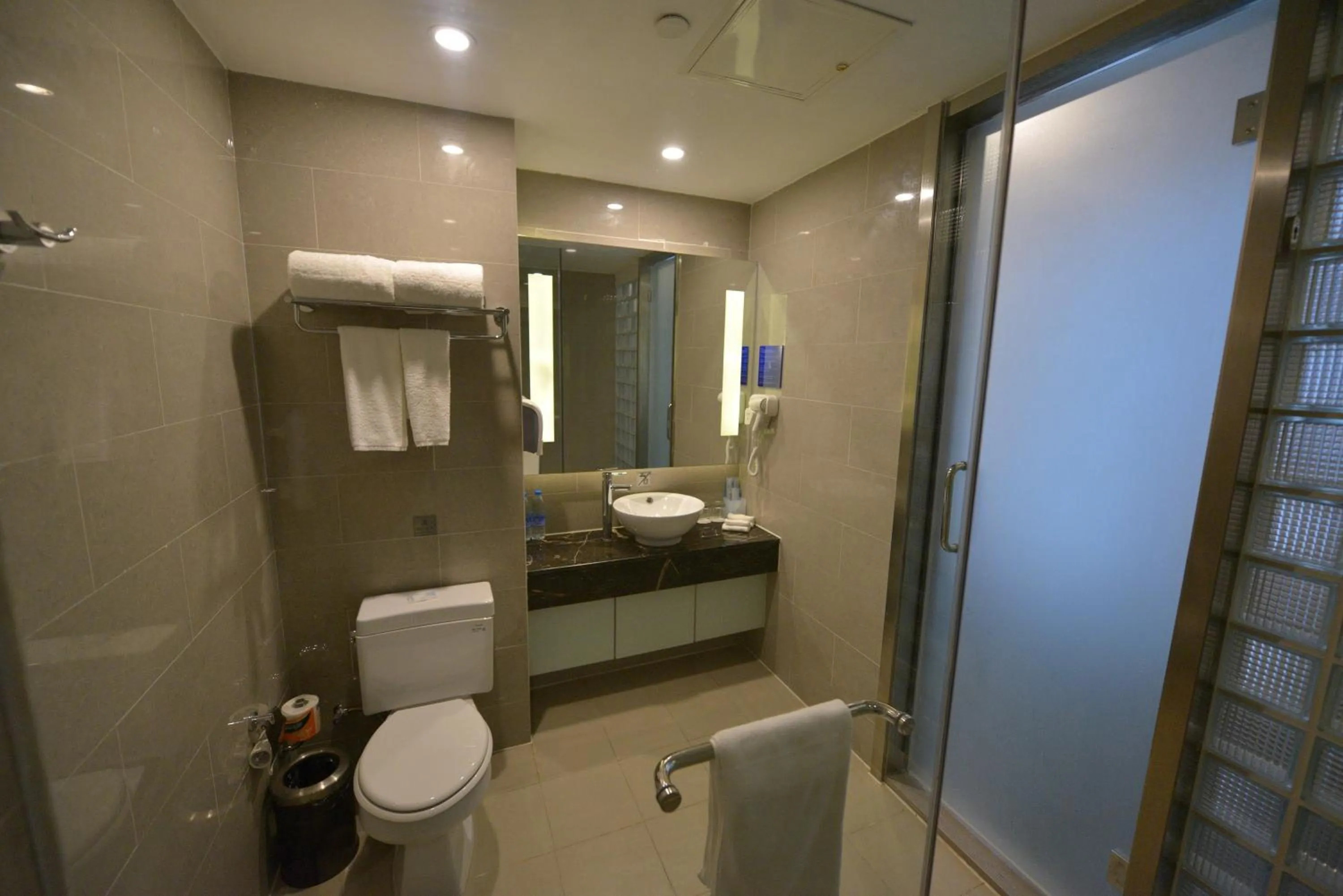 Bathroom in Holiday Inn Express Weihai Hi-Tech Zone by IHG