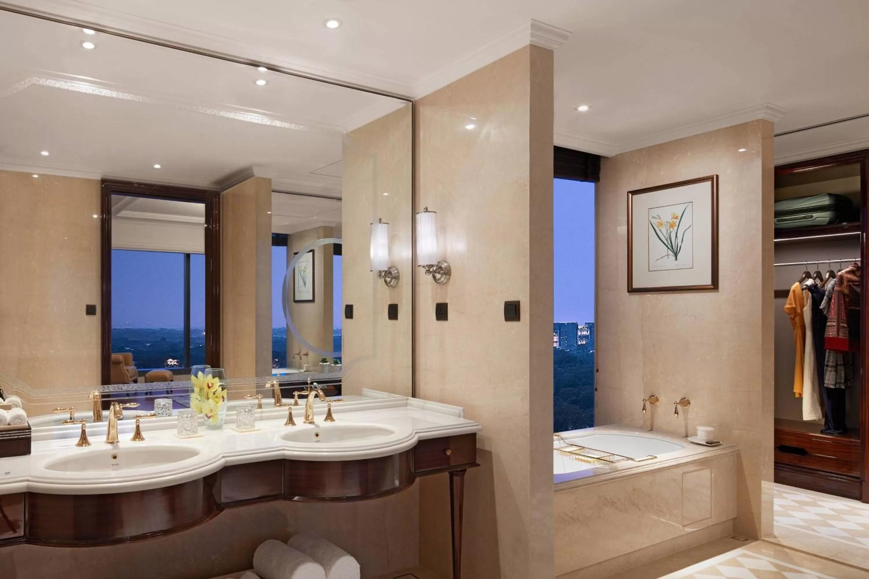 Bathroom in The Ritz-Carlton, Pune