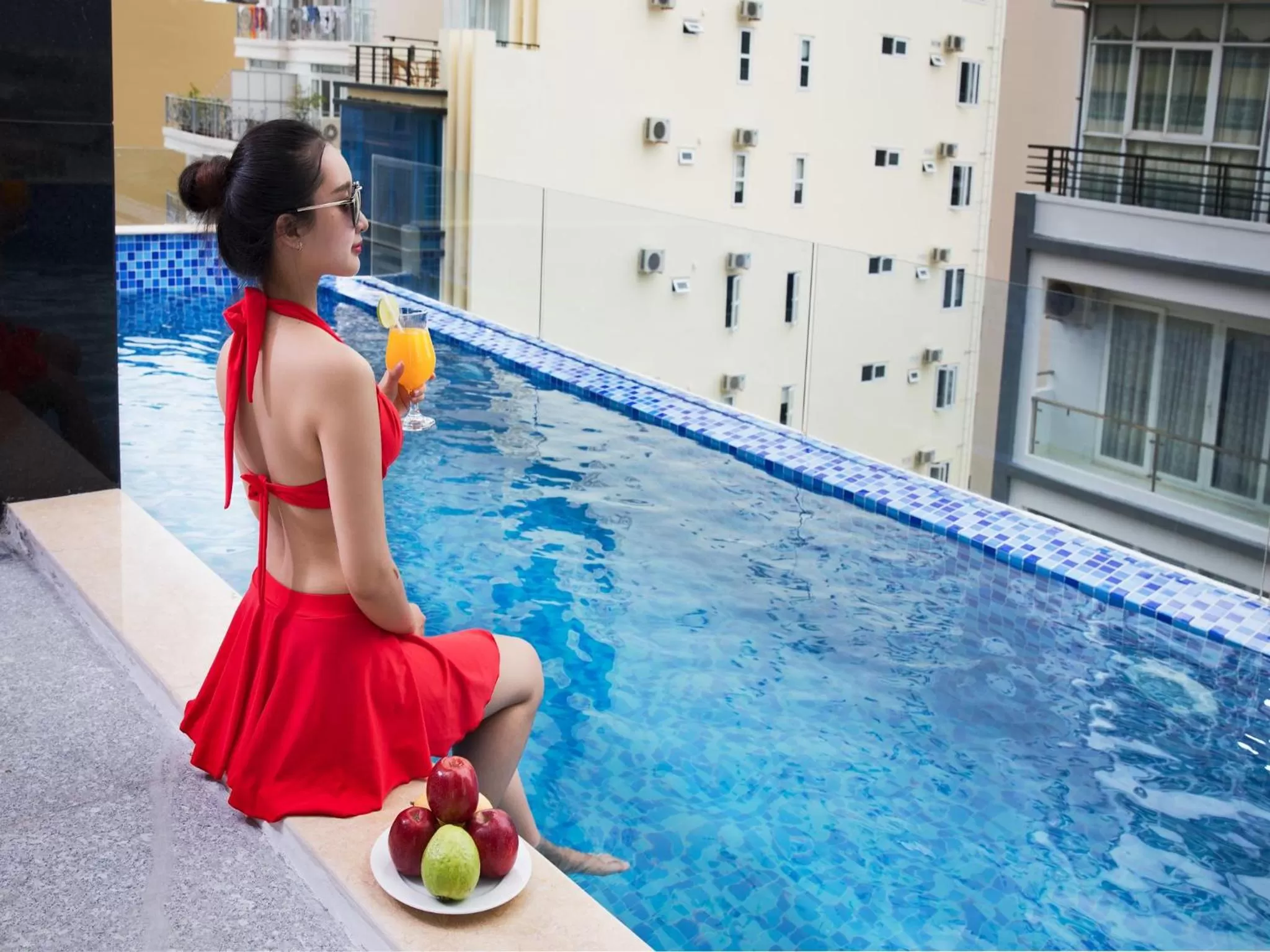 Swimming pool in Red Sun Nha Trang Hotel