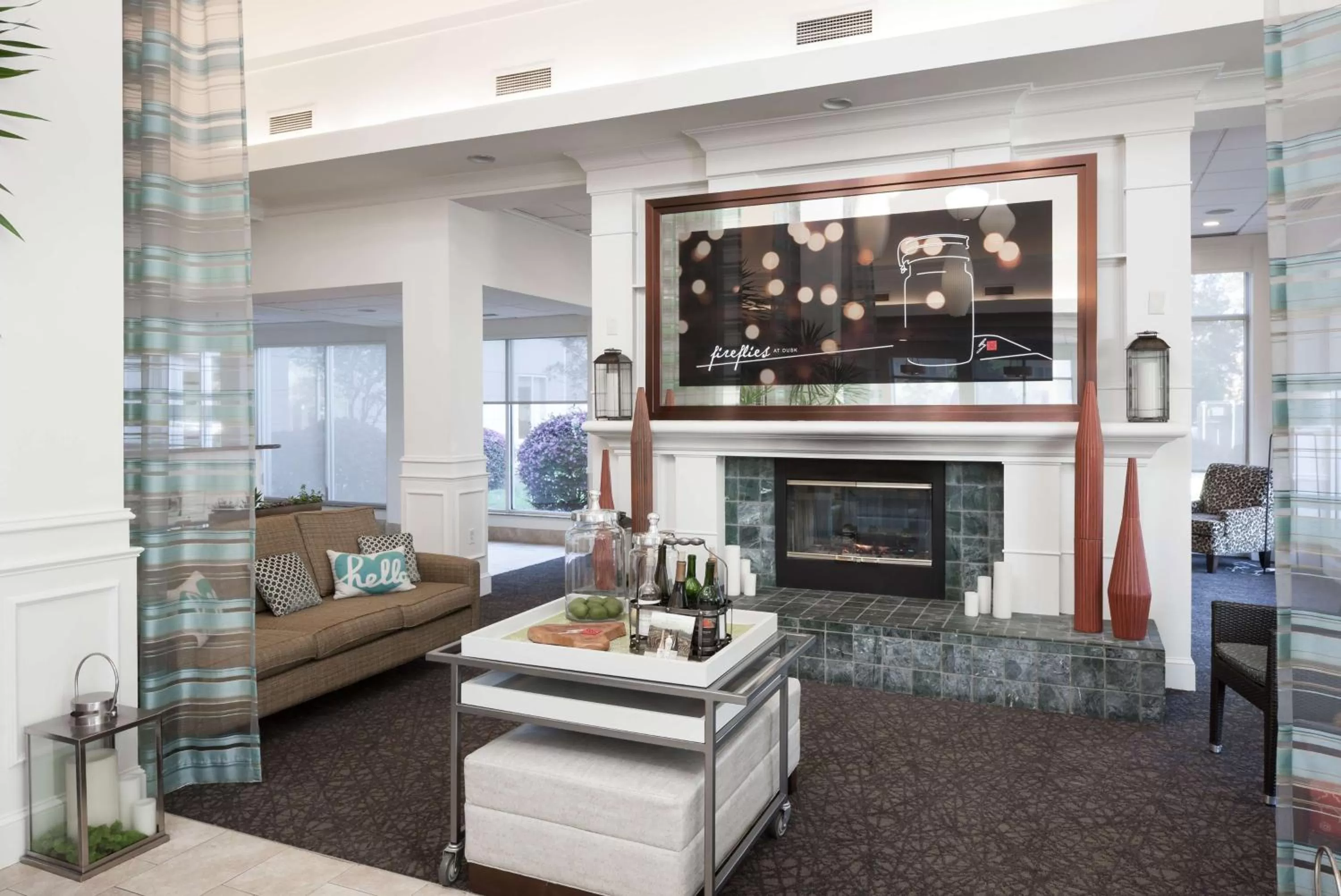 Lobby or reception in Hilton Garden Inn Savannah Airport