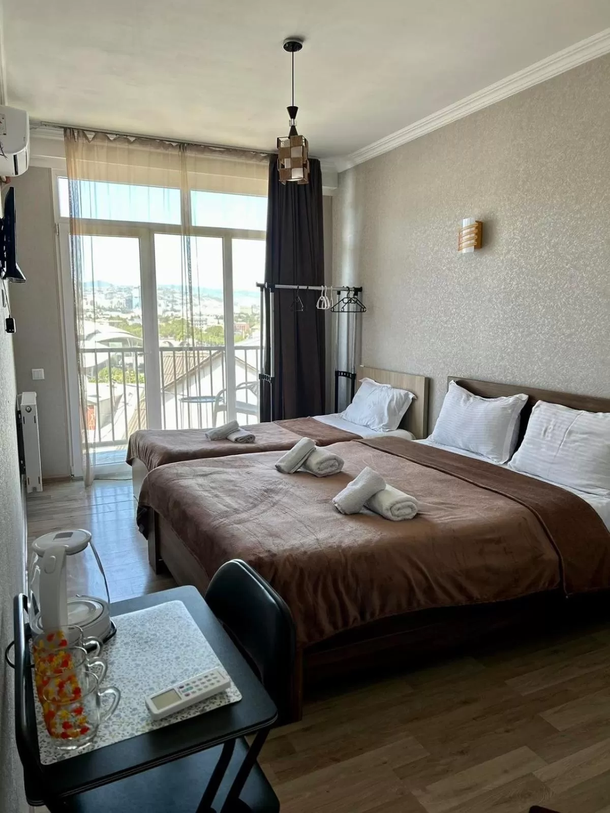 Bed in Hotel Marioni