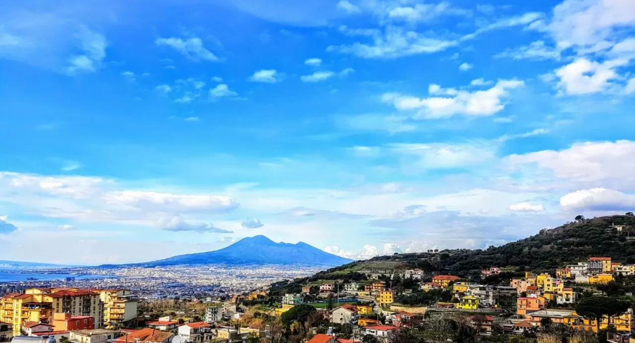 Landmark view in B&B La Panoramica