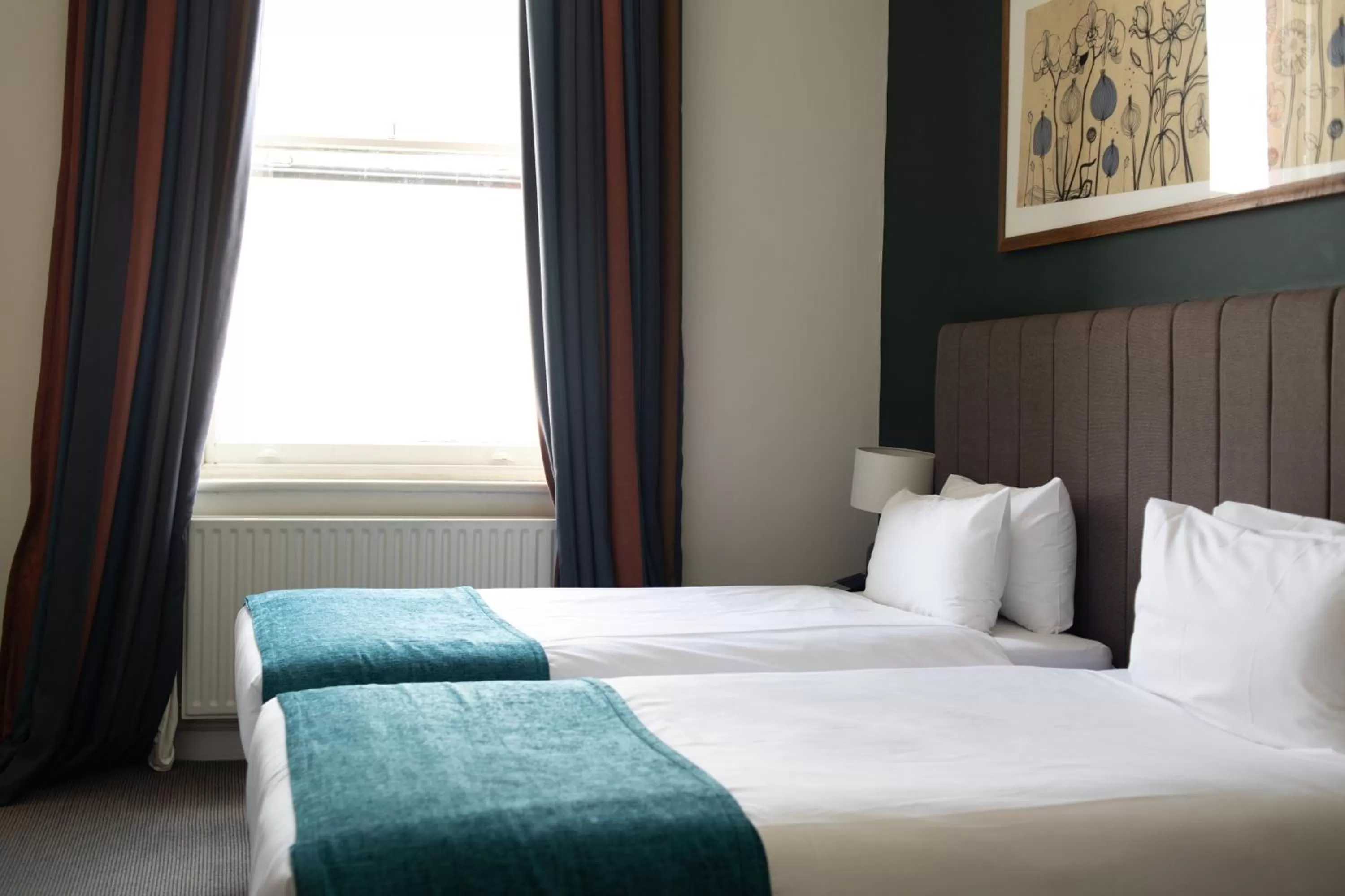 Bed in Kew Gardens Hotel