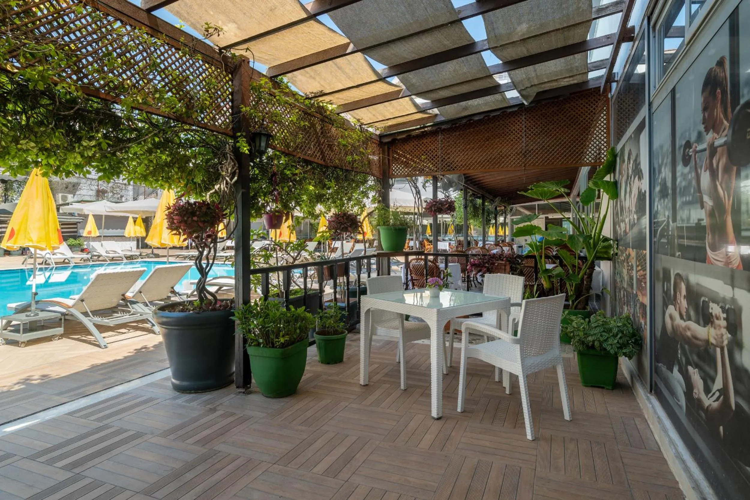 View (from property/room), Swimming Pool in Grand Viking Hotel