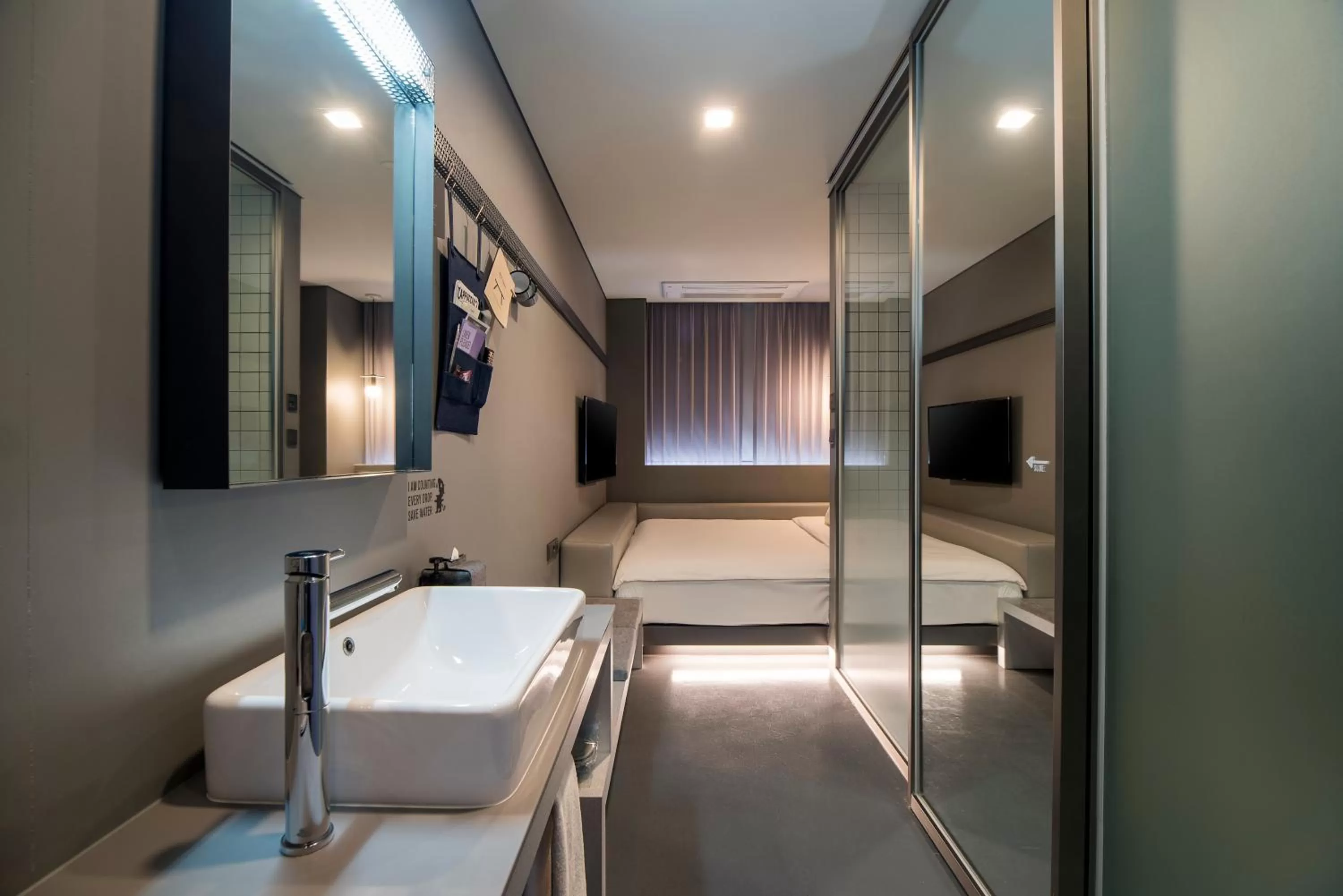 Bed in Hotel Cappuccino