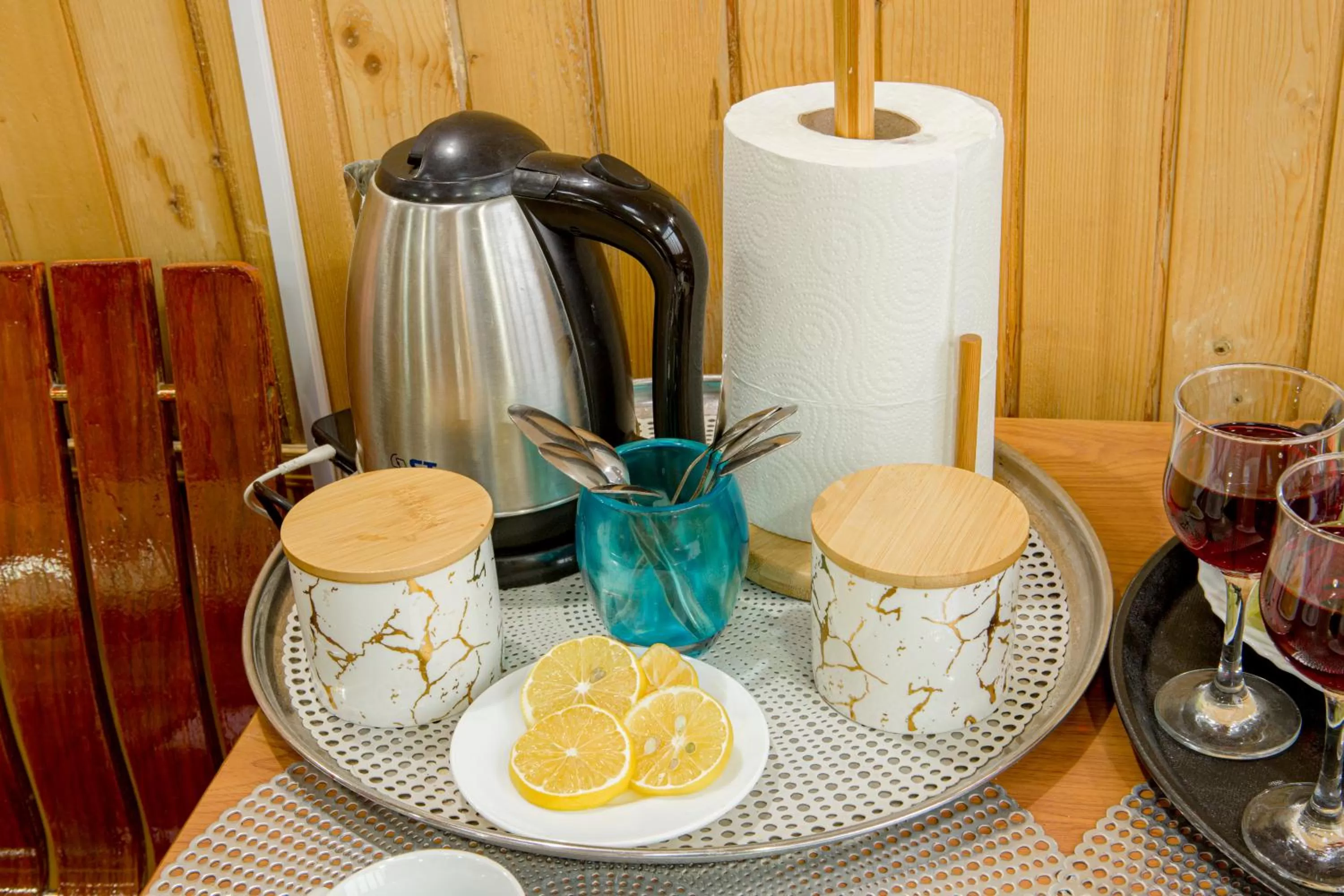 Coffee/tea facilities in Nine Hotel