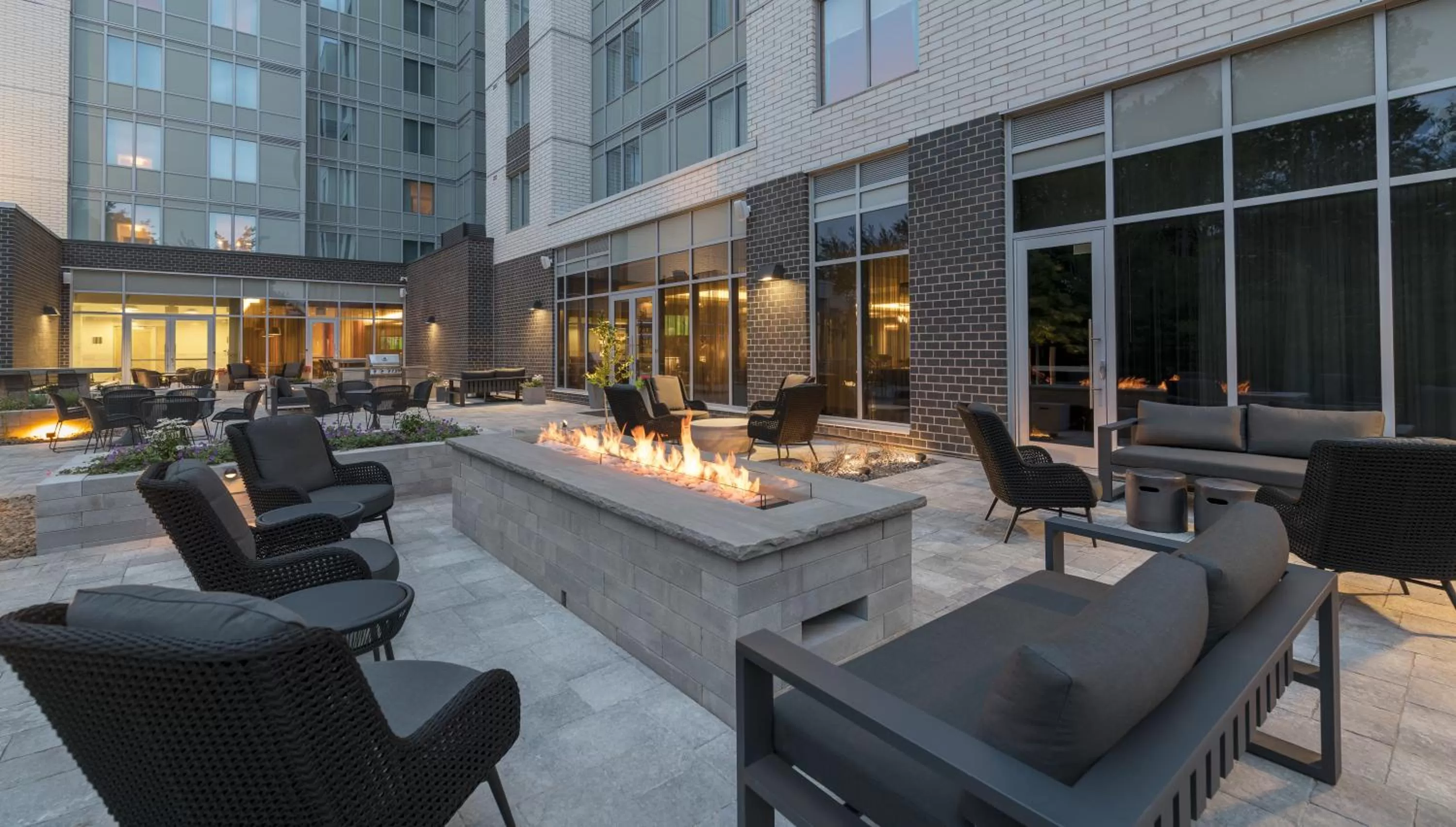 Patio in Residence Inn by Marriott Halifax Dartmouth