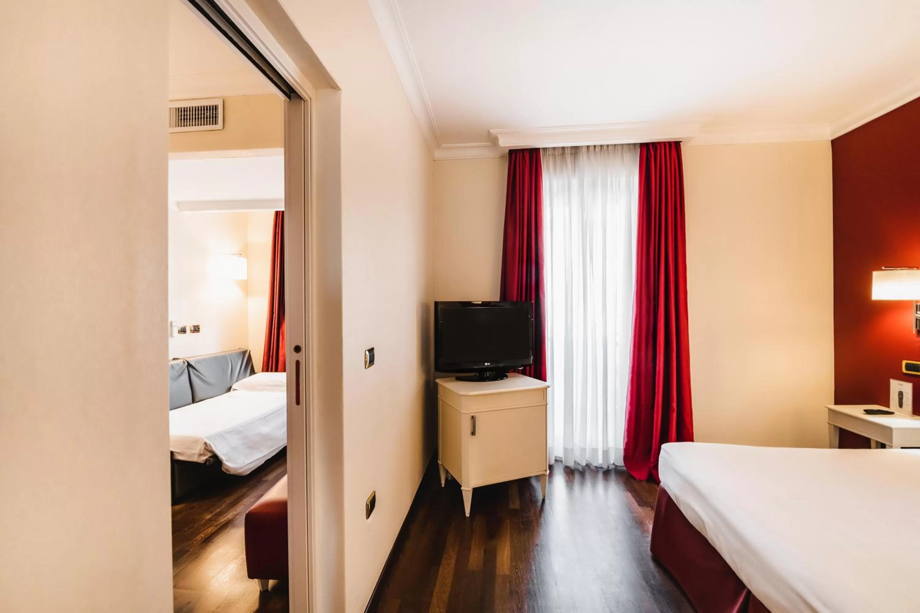 Bedroom, Bed in Trilussa Palace Hotel Congress & Spa