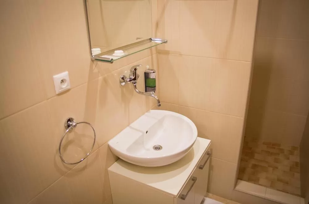 Shower in Hotel Bothe