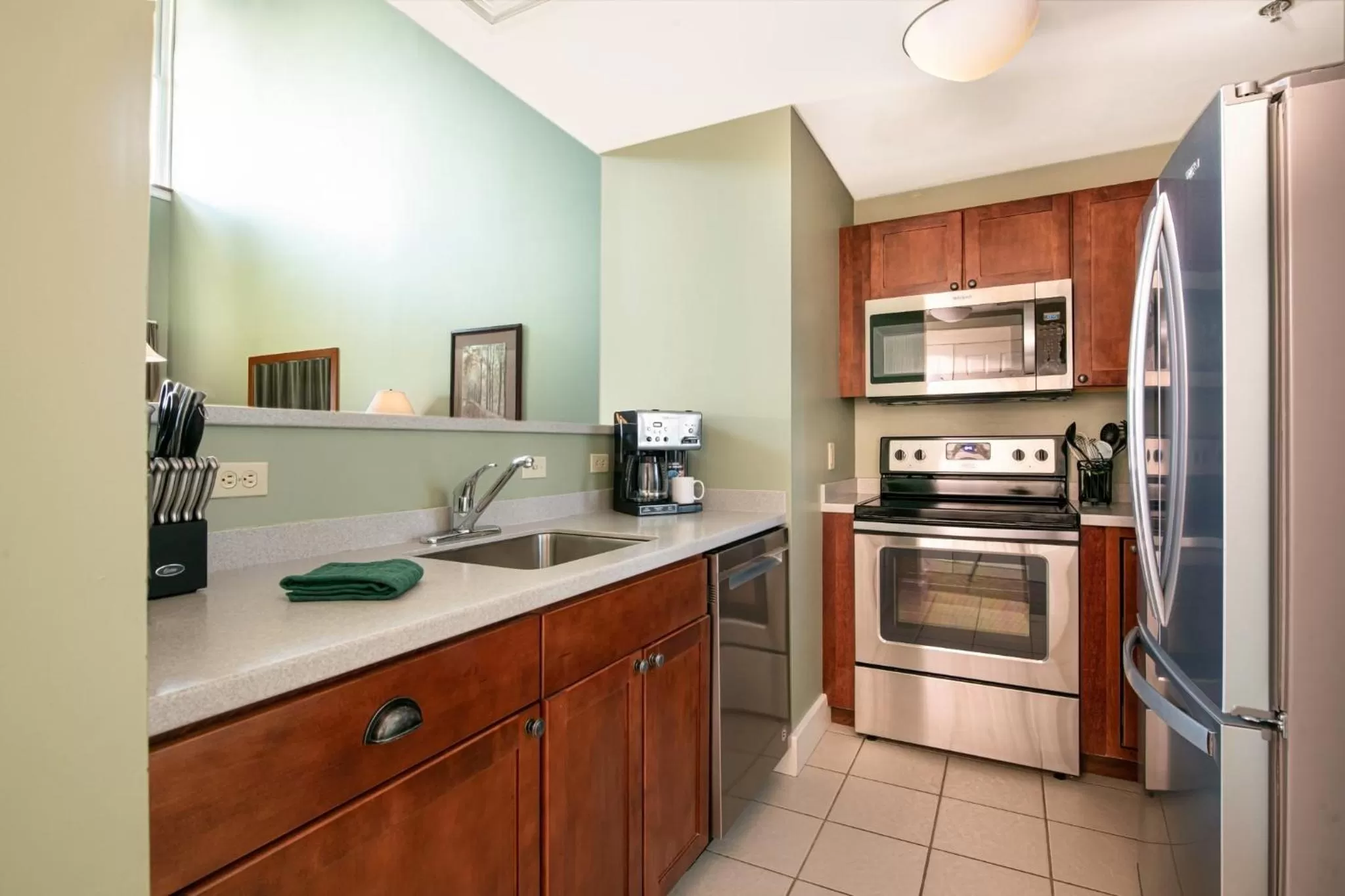 Kitchen or kitchenette in Jackson Gore Village on Okemo Mountain