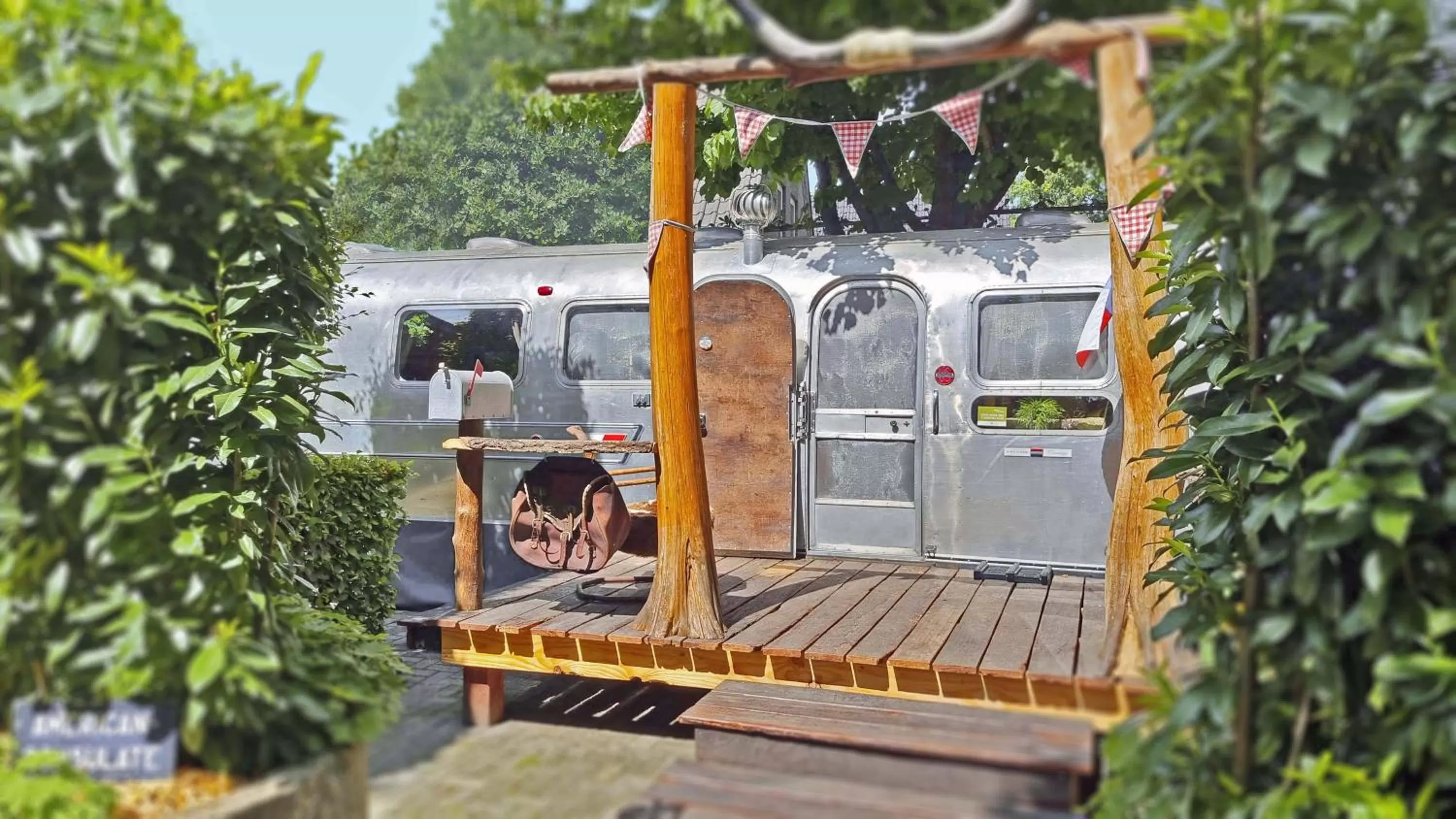 Property building, BBQ Facilities in AirstreamNB