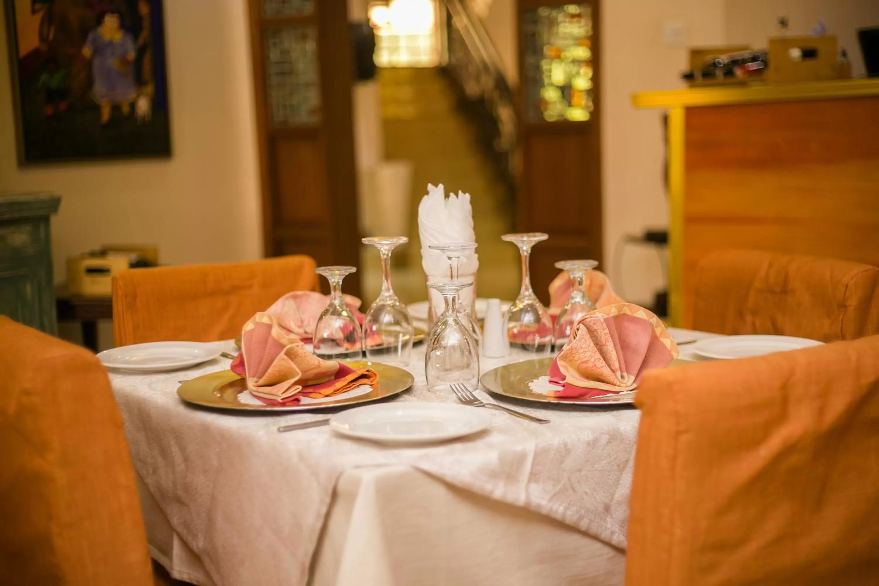 Dining area in Hotel Rudi