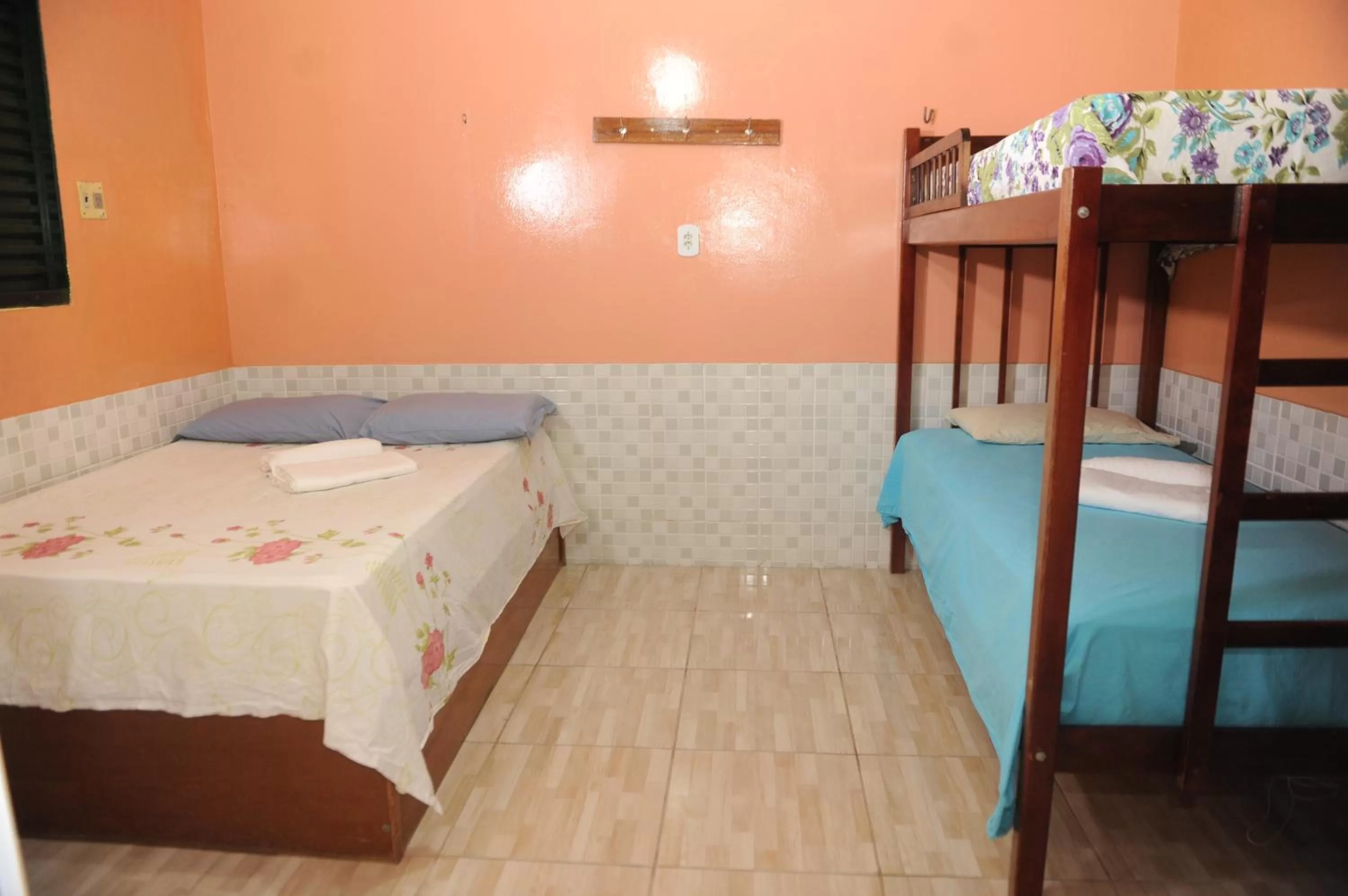 Bed in Hotel Bem Vindo