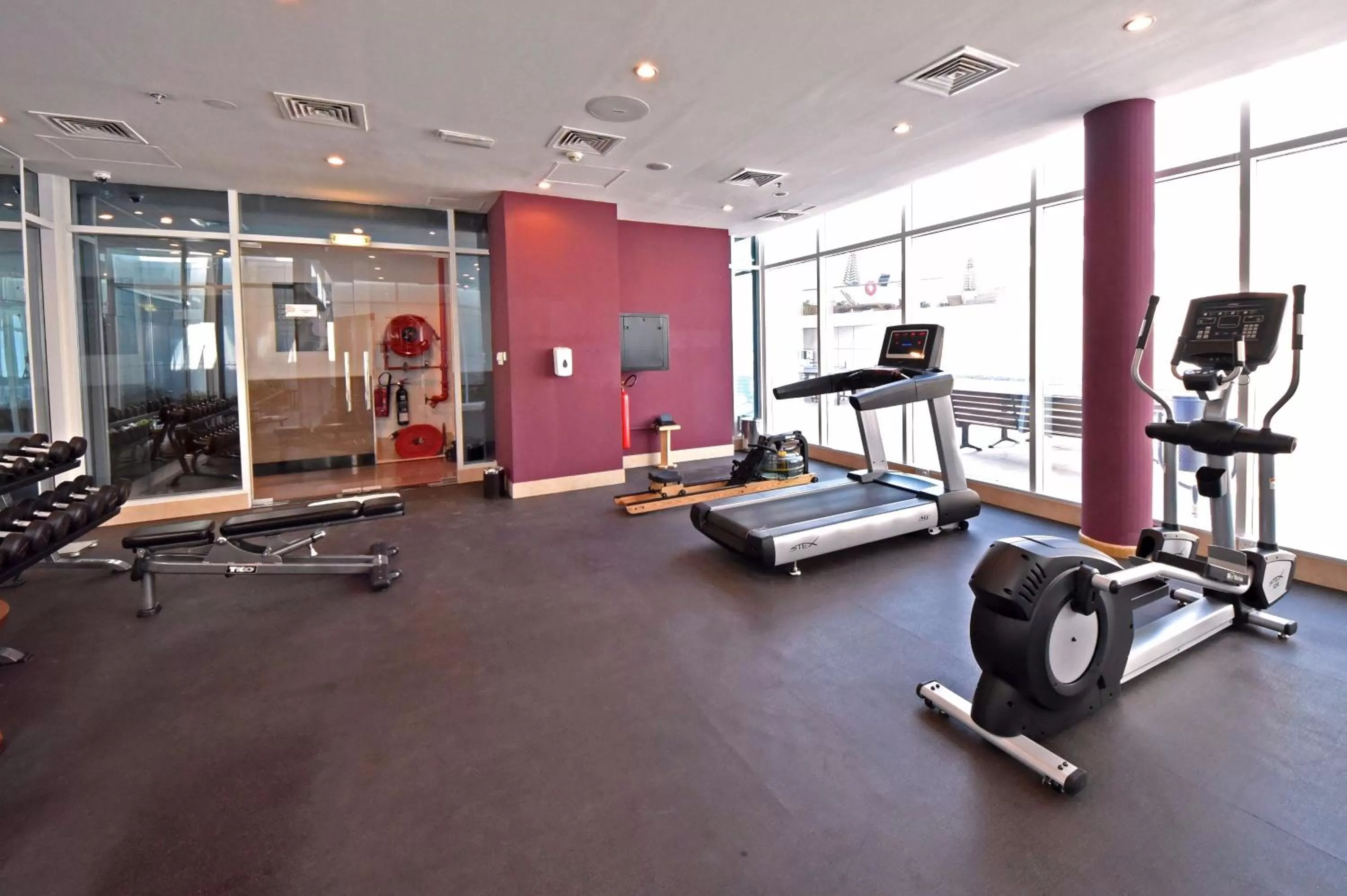Fitness centre/facilities in Jannah Place Dubai Marina