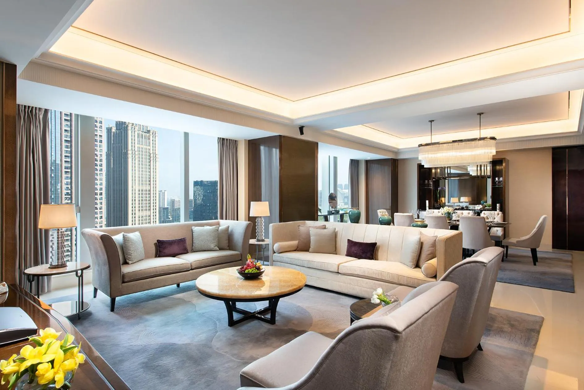 Living room in Fairmont Chengdu