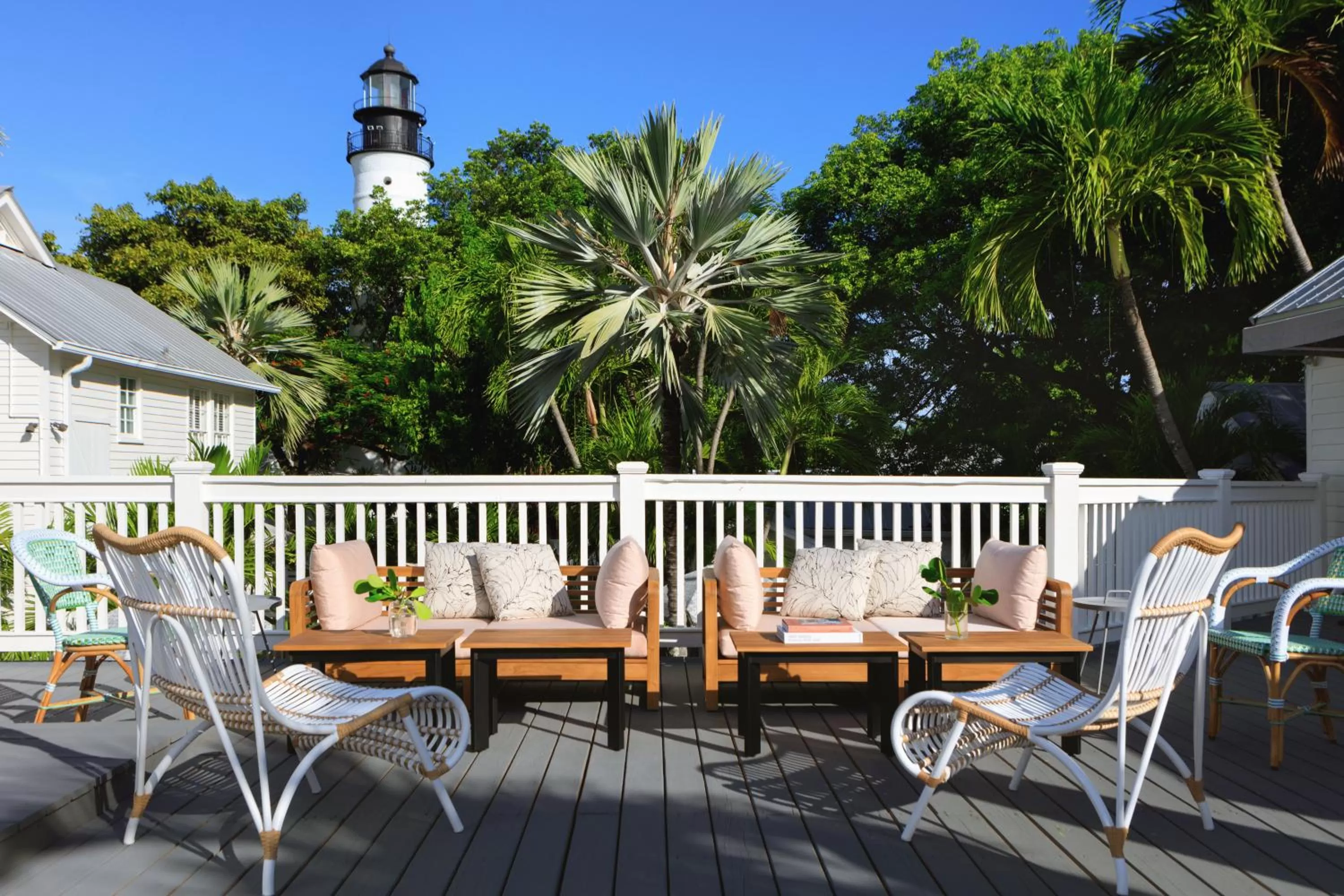 Property building in Lighthouse Hotel - Key West Historic Inns