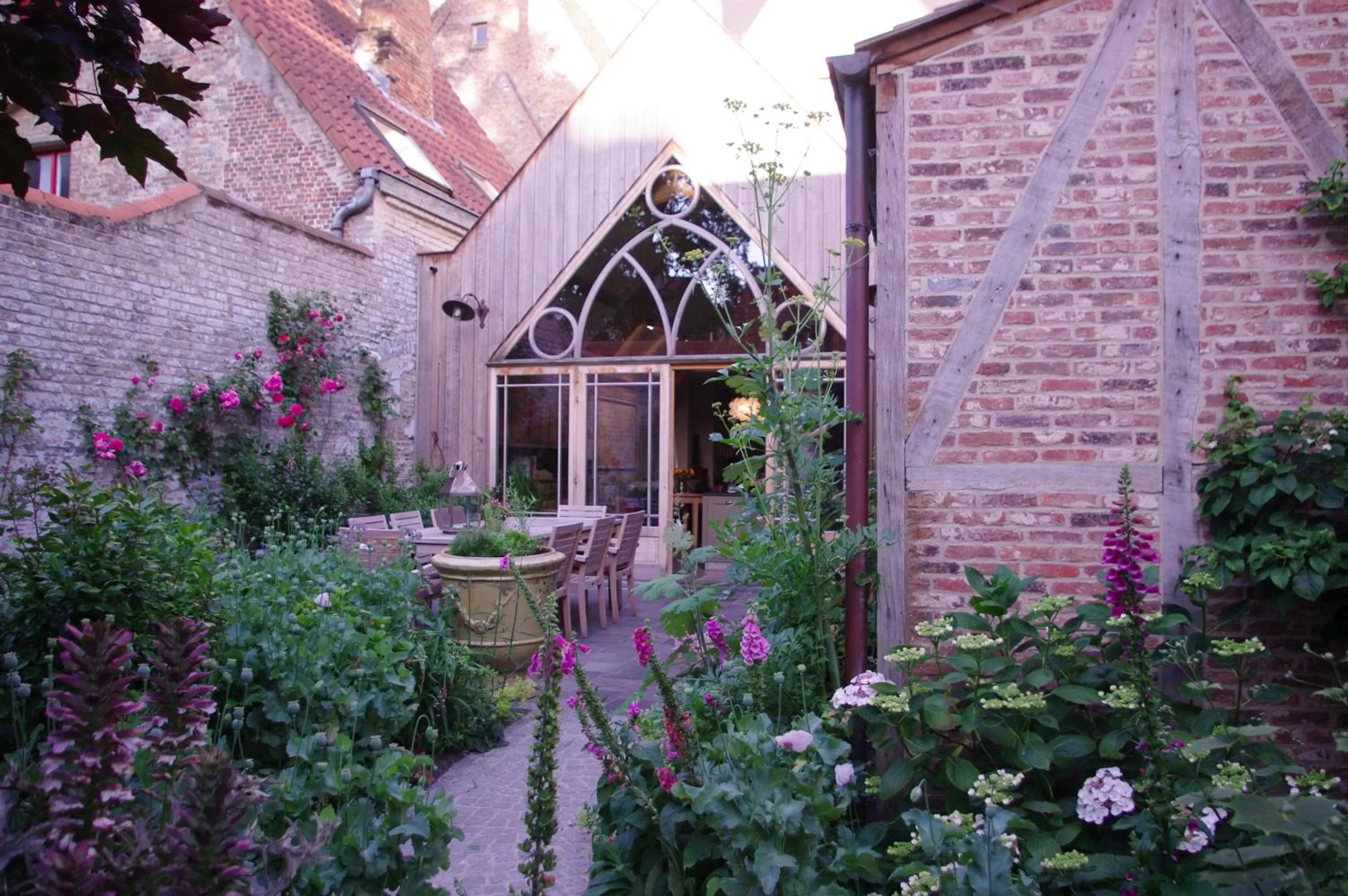 Patio in B&B Canal Deluxe