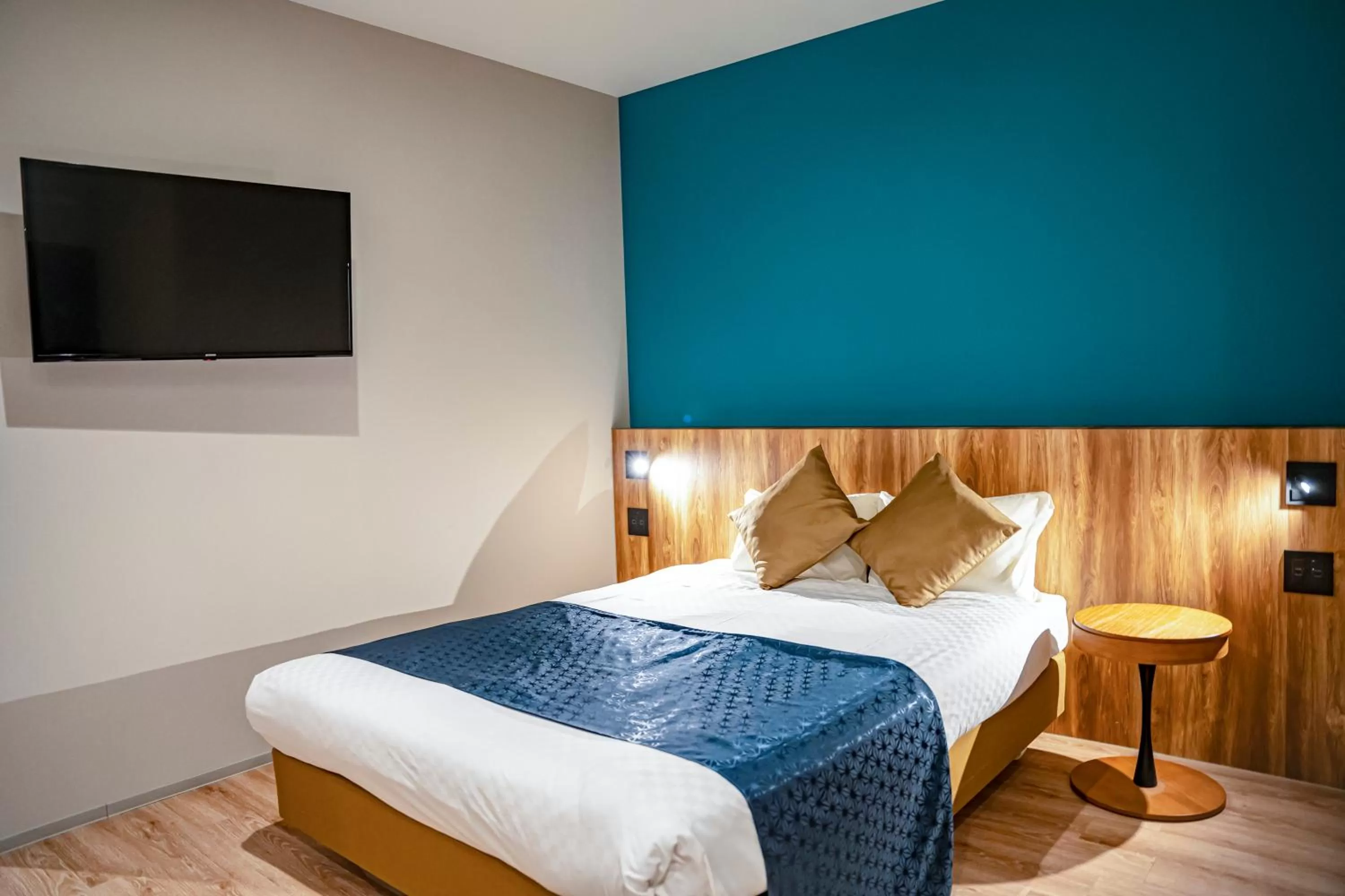 Bed in Hotel S-Presso East