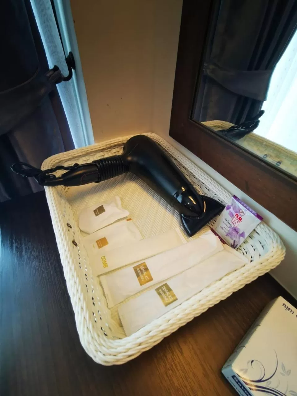 hair dryier in Hotel De Wualai