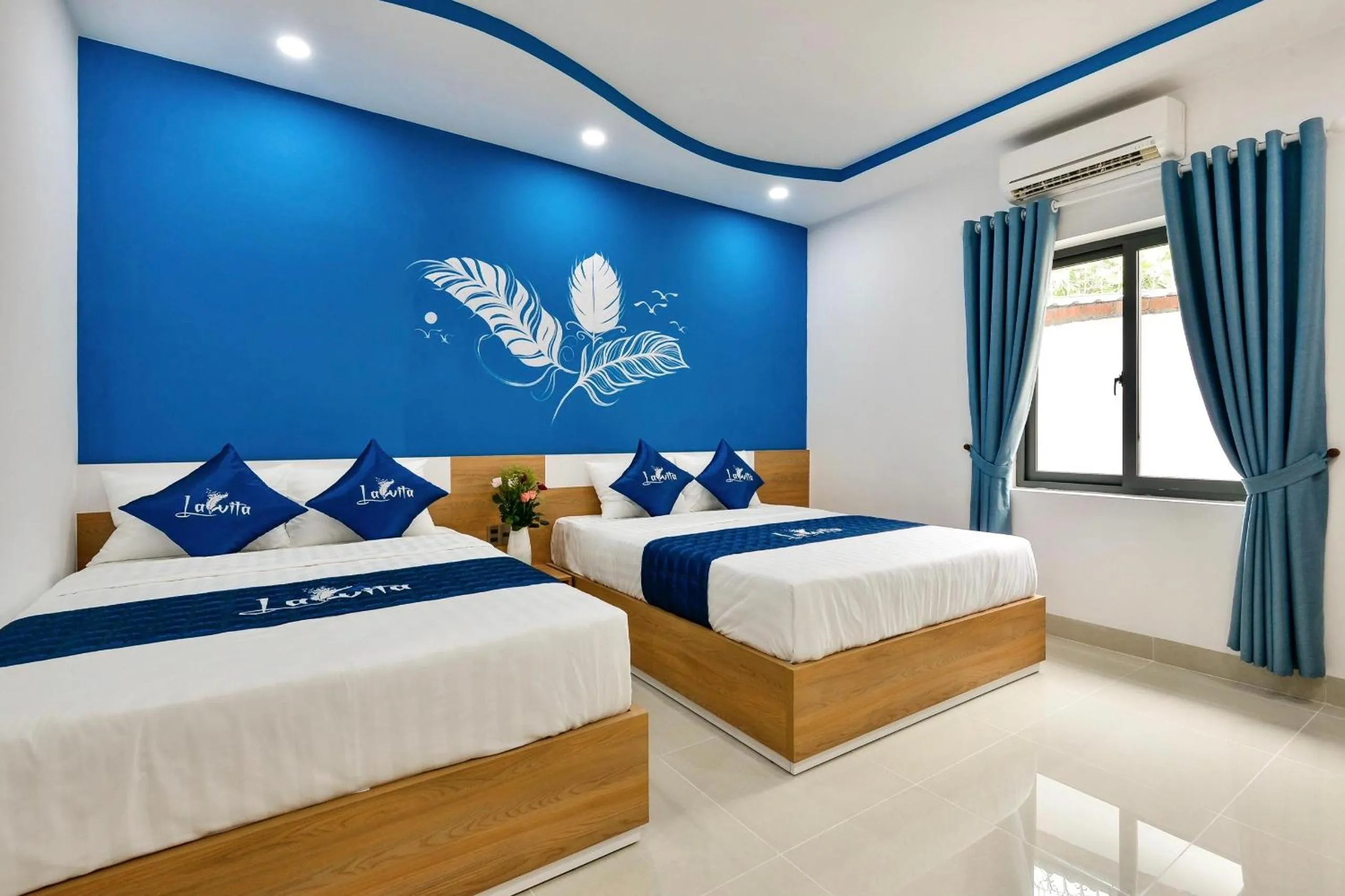 Bed in La Vita Hotel