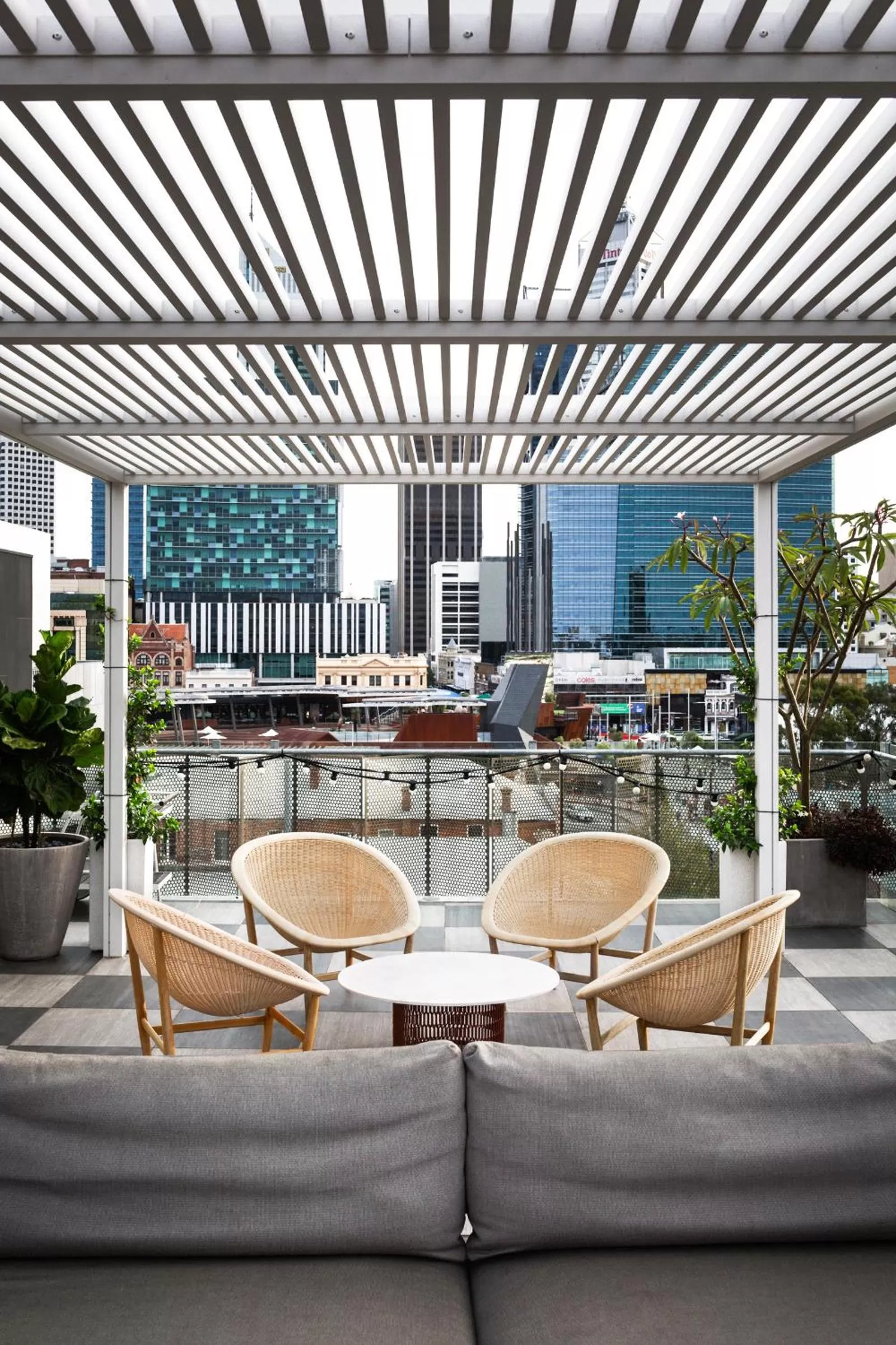 Balcony/Terrace in Alex Hotel