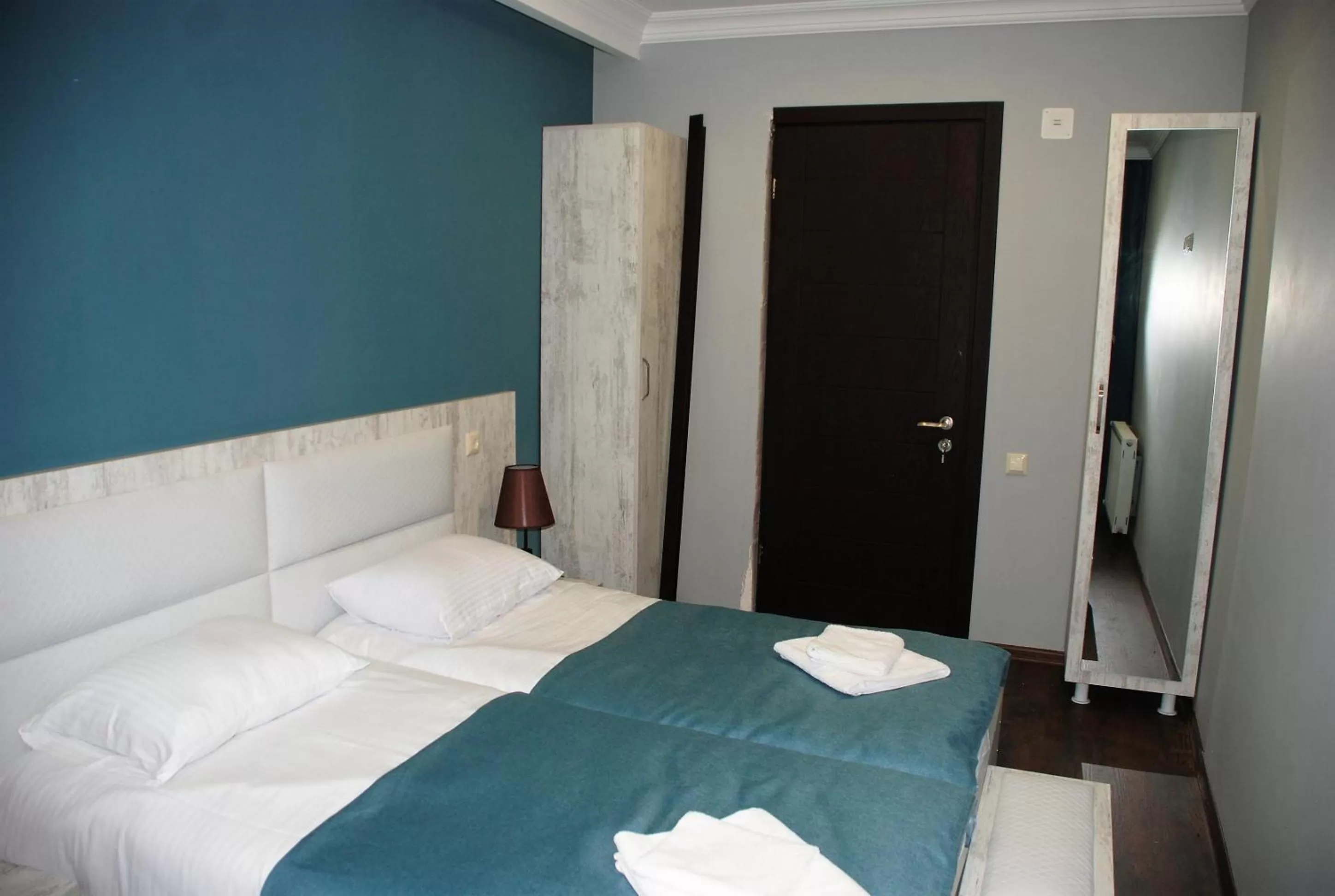 Bed in Hotel Shgedi Mestia