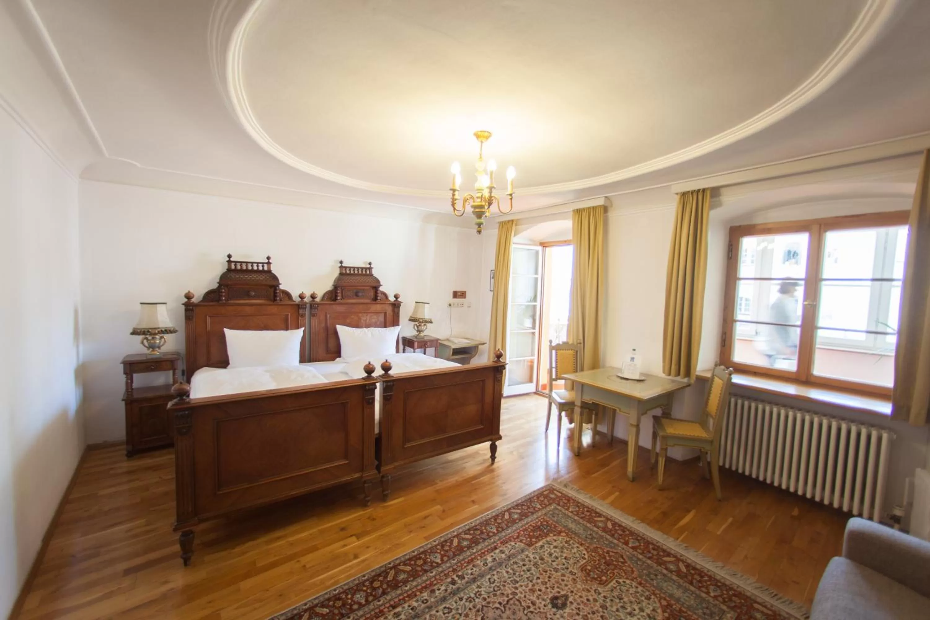 Bed in Hotel Wilder Mann